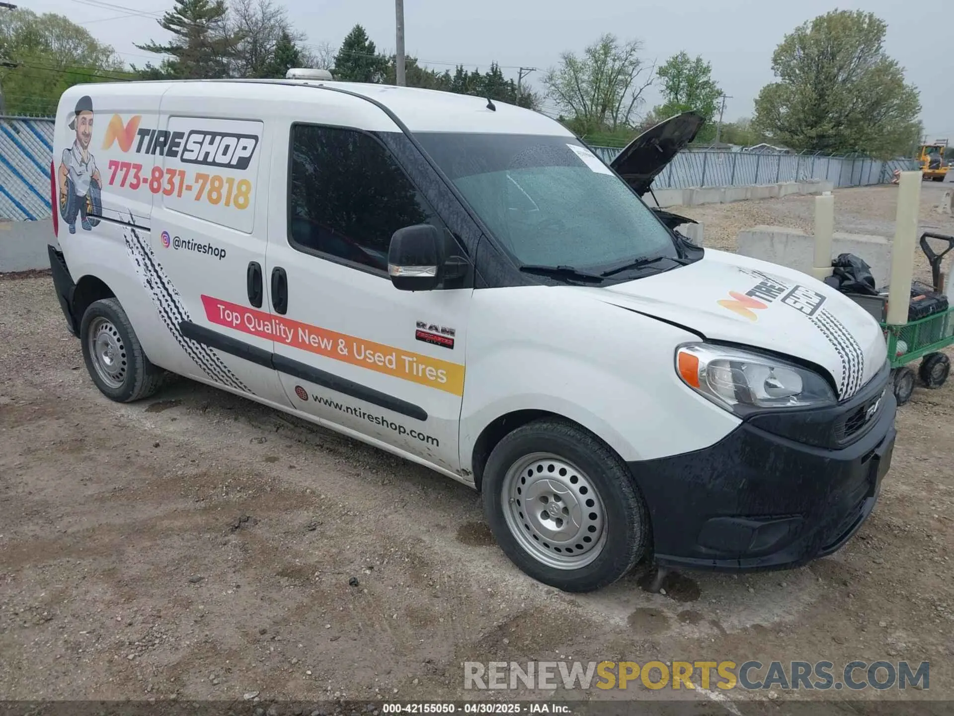 1 Фотография поврежденного автомобиля ZFBHRFAB8K6N76465 RAM PROMASTER CITY 2019