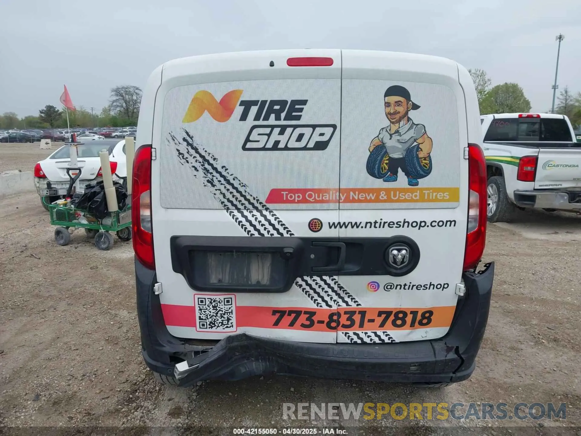 16 Фотография поврежденного автомобиля ZFBHRFAB8K6N76465 RAM PROMASTER CITY 2019