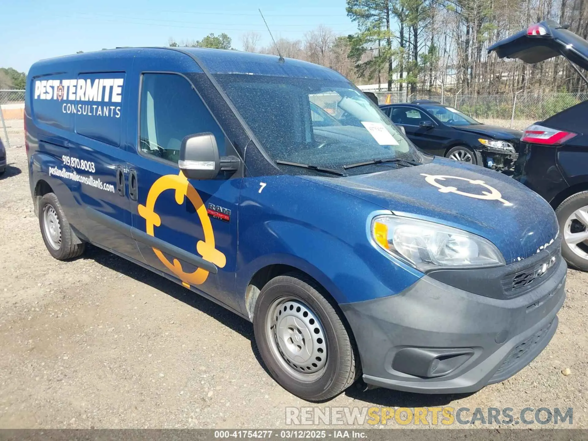 1 Photograph of a damaged car ZFBHRFAB0L6R67496 RAM PROMASTER CITY 2020