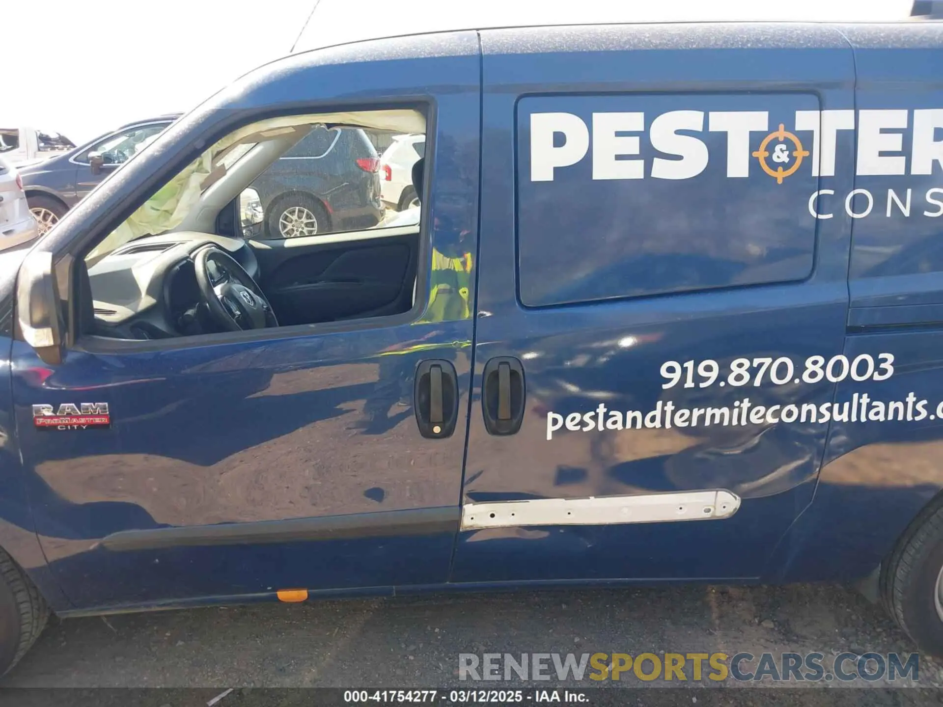 14 Photograph of a damaged car ZFBHRFAB0L6R67496 RAM PROMASTER CITY 2020