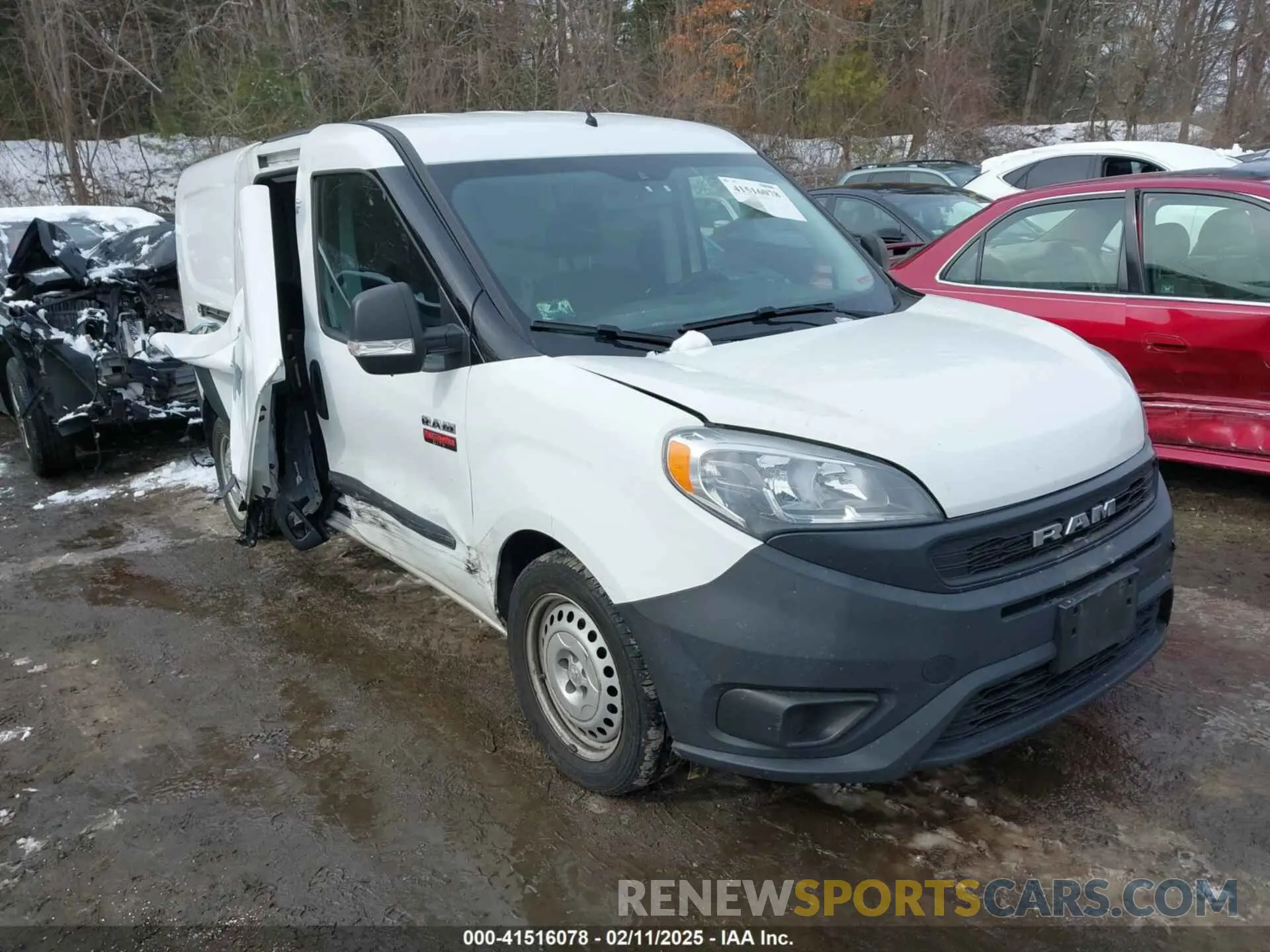 1 Photograph of a damaged car ZFBHRFAB0L6R67529 RAM PROMASTER CITY 2020