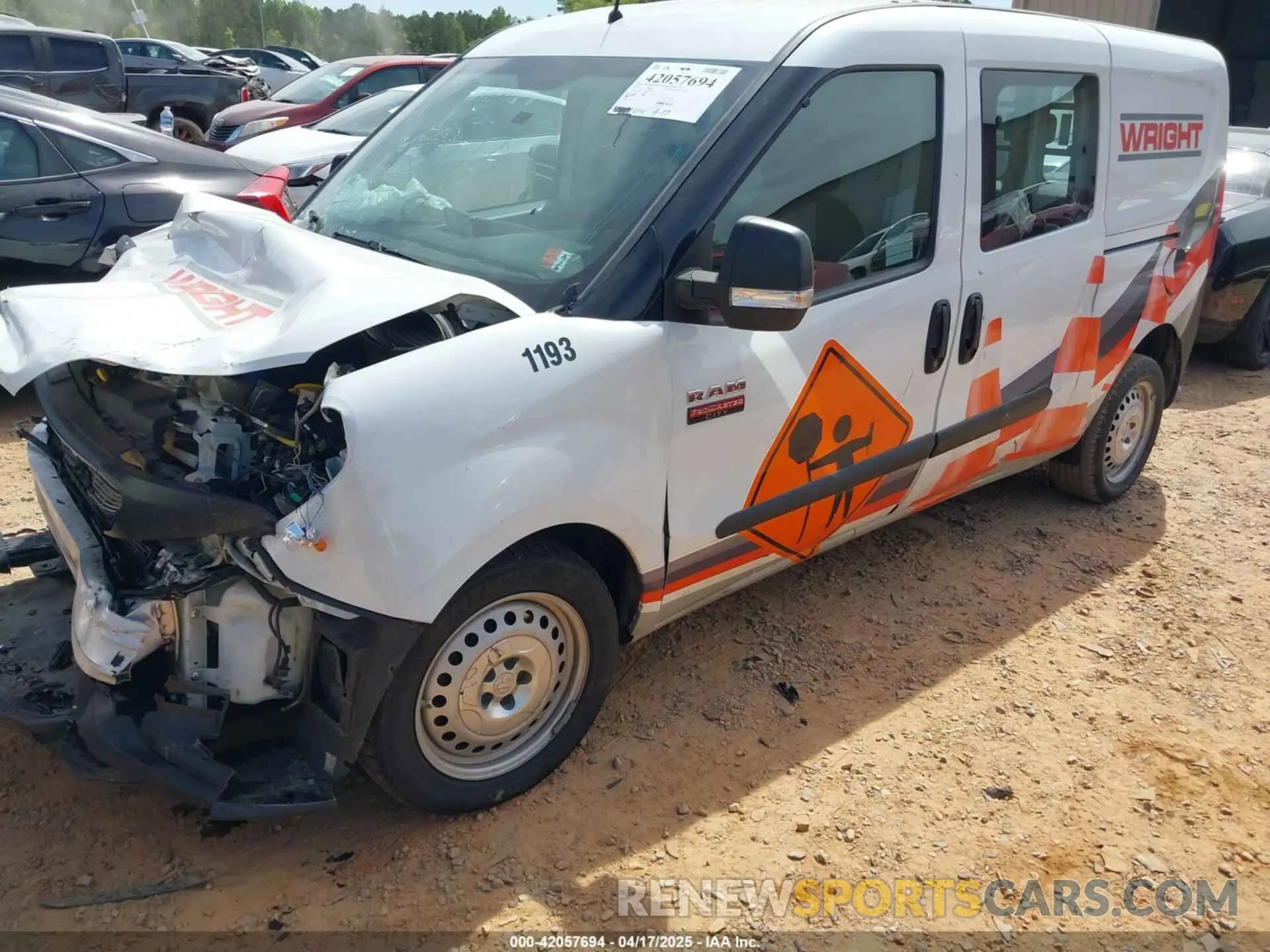 2 Фотография поврежденного автомобиля ZFBHRFAB0L6S47079 RAM PROMASTER CITY 2020