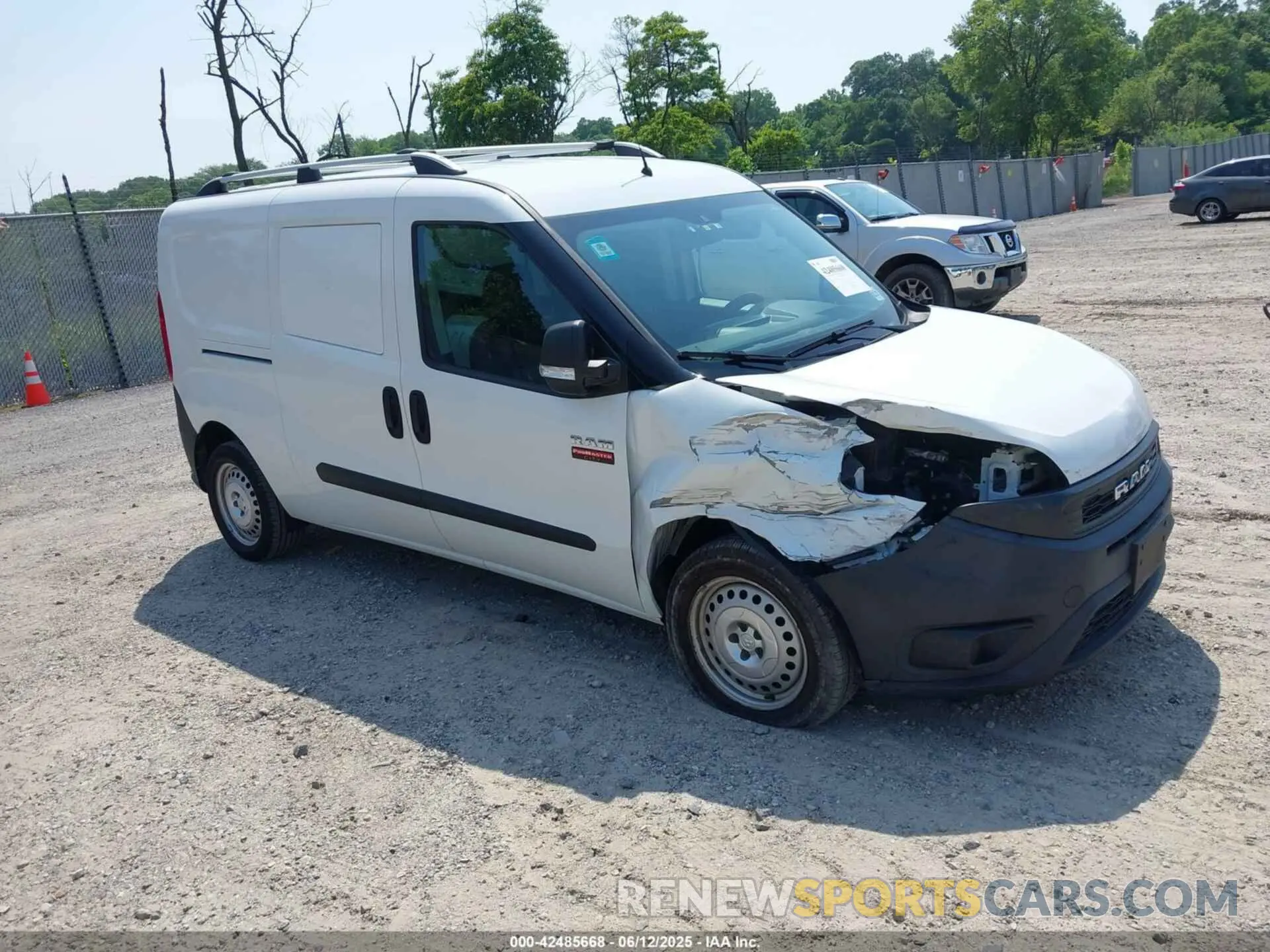 1 Photograph of a damaged car ZFBHRFAB1L6R66387 RAM PROMASTER CITY 2020