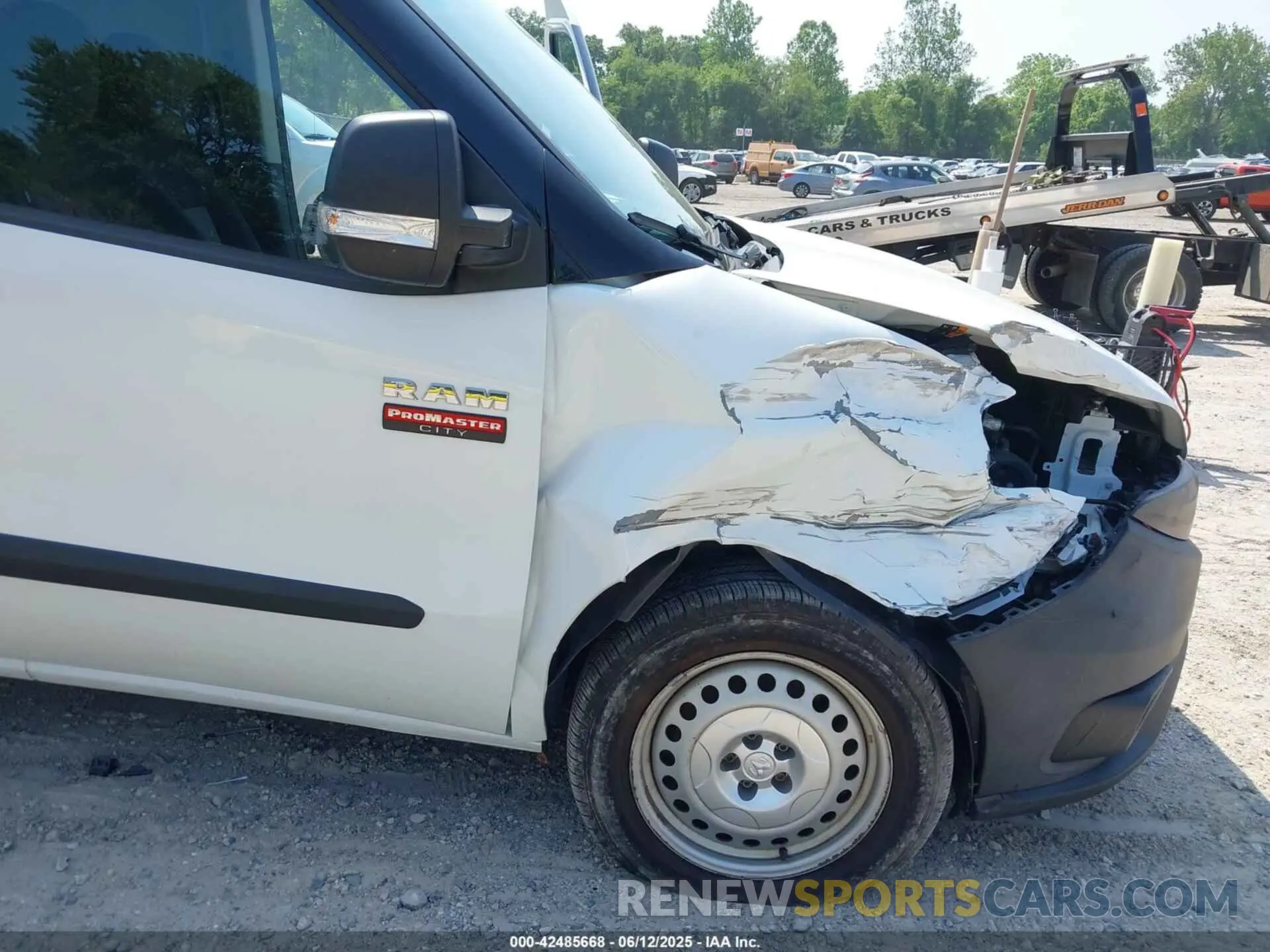 6 Photograph of a damaged car ZFBHRFAB1L6R66387 RAM PROMASTER CITY 2020