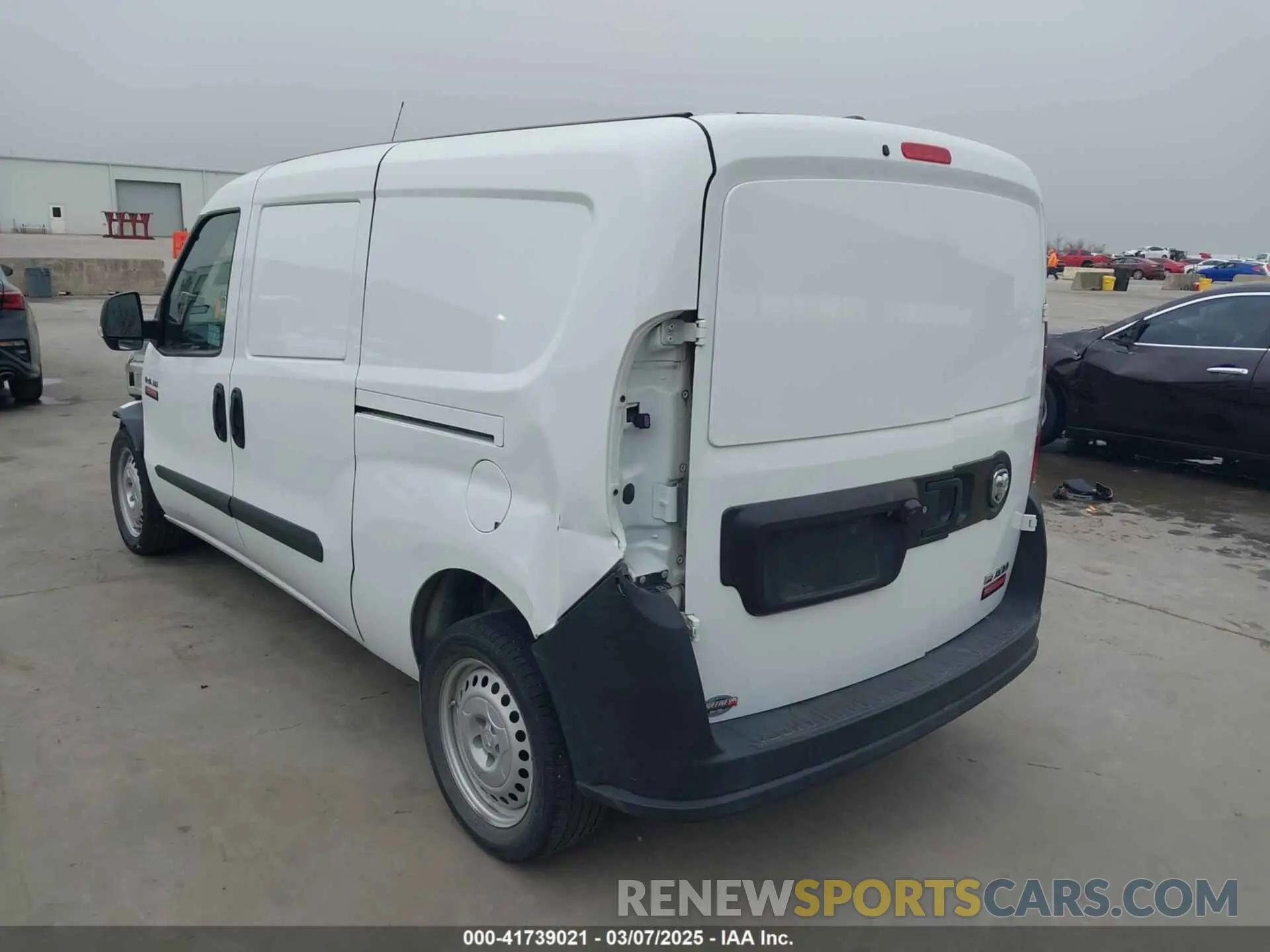 3 Photograph of a damaged car ZFBHRFAB2L6P38513 RAM PROMASTER CITY 2020