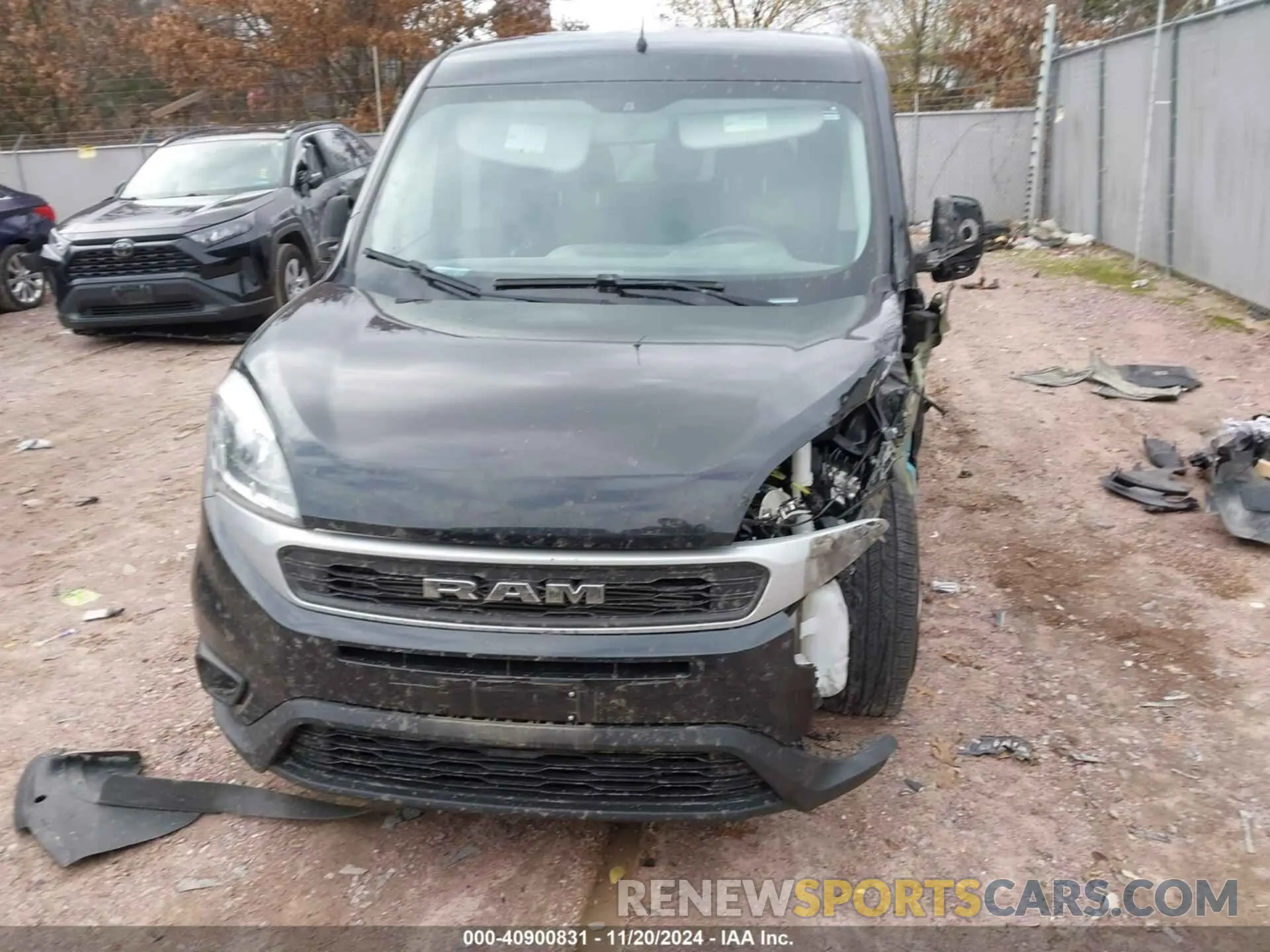 13 Photograph of a damaged car ZFBHRFBB0L6S21239 RAM PROMASTER CITY 2020