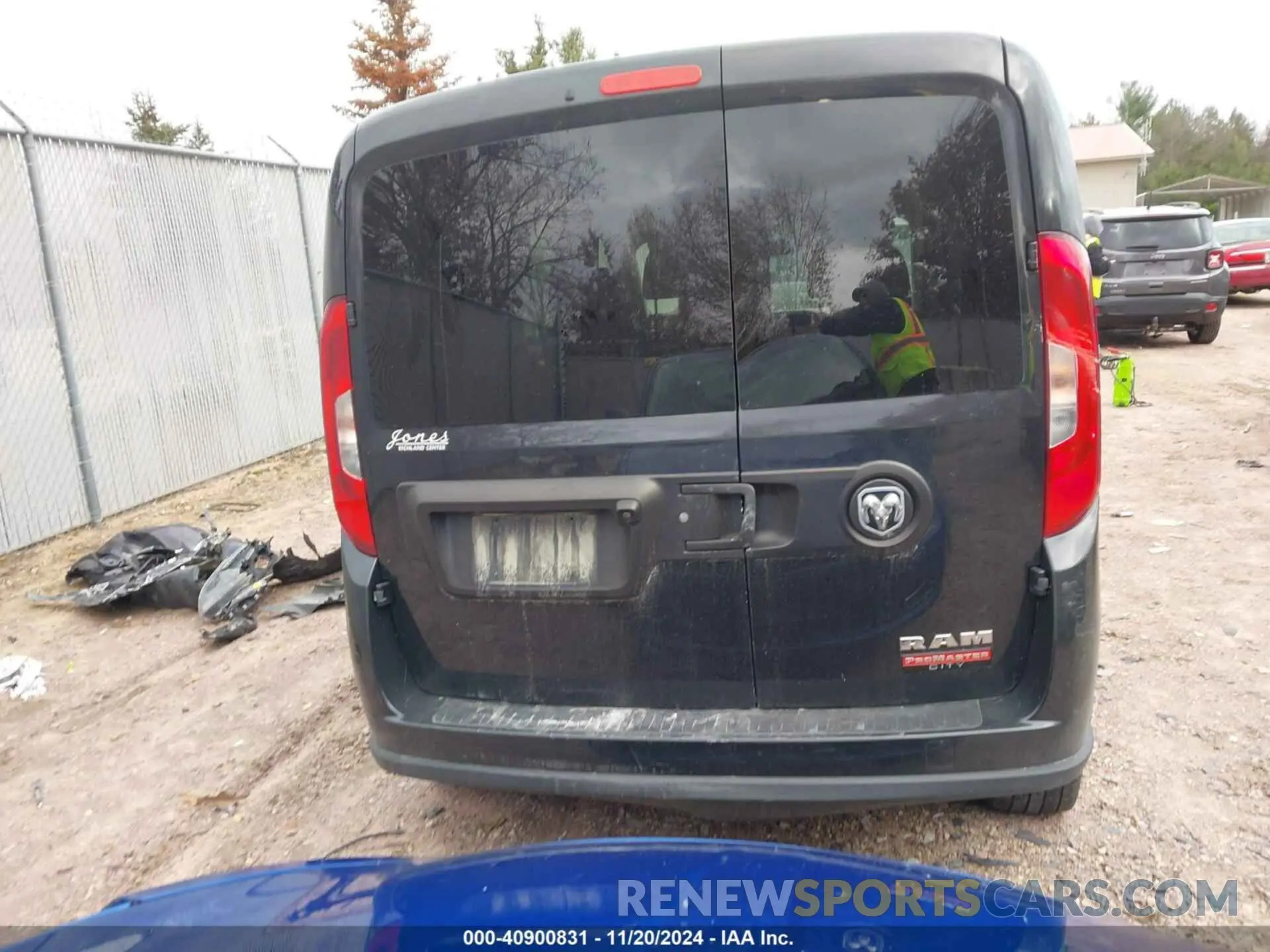 17 Photograph of a damaged car ZFBHRFBB0L6S21239 RAM PROMASTER CITY 2020