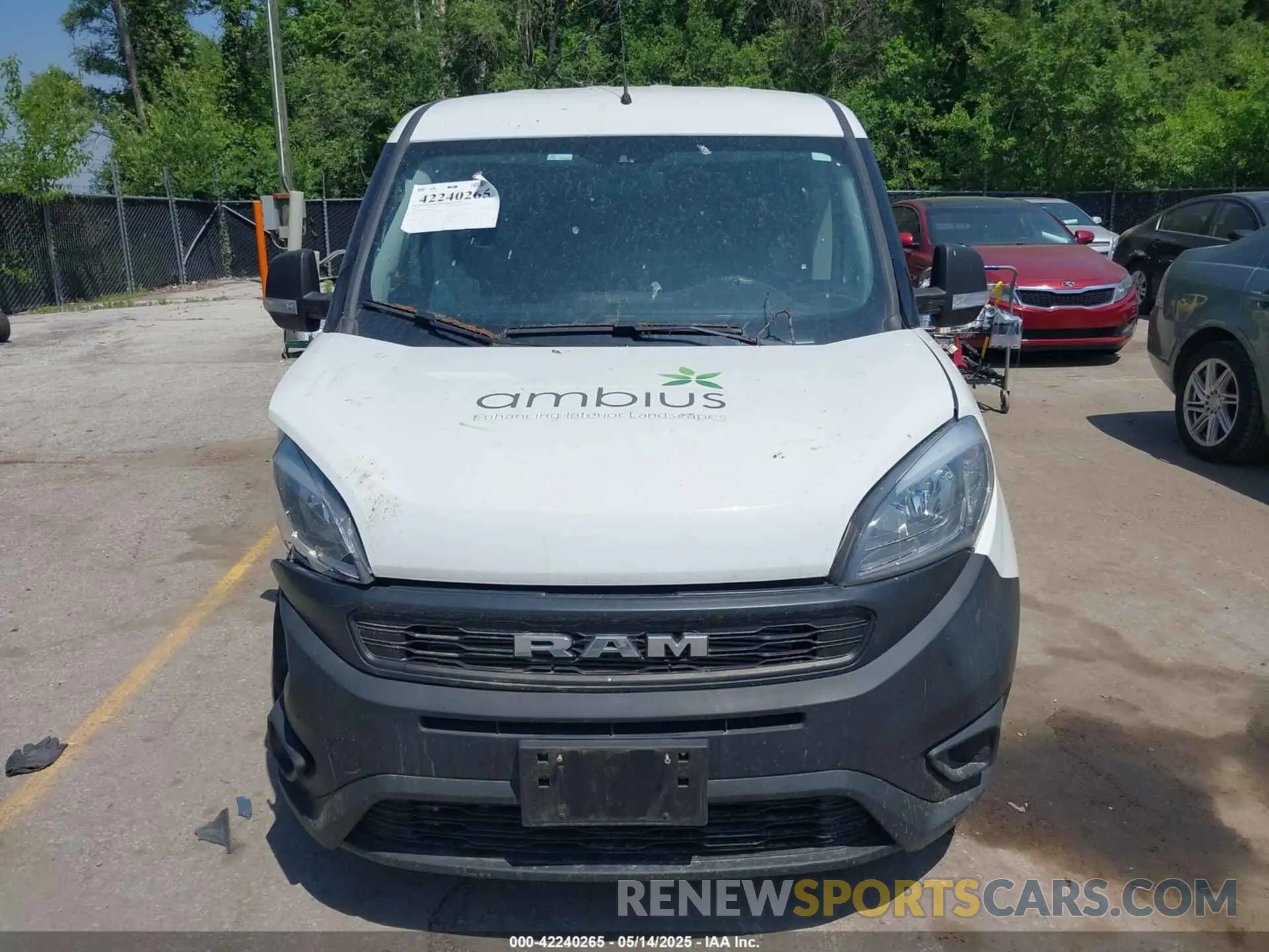12 Photograph of a damaged car ZFBHRFAB0M6S72663 RAM PROMASTER CITY 2021