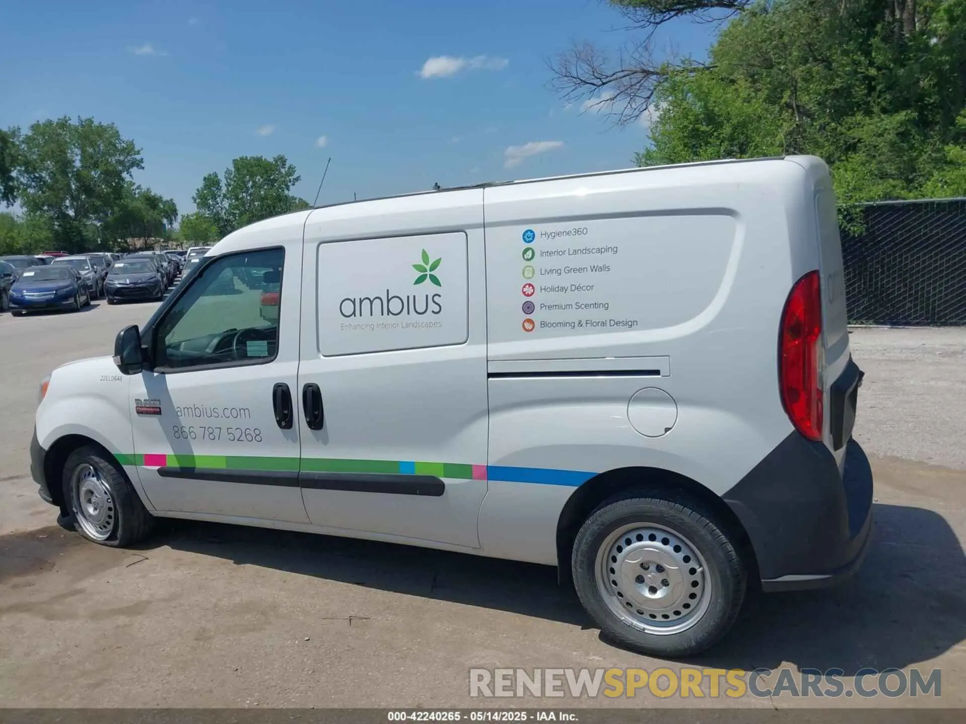 14 Photograph of a damaged car ZFBHRFAB0M6S72663 RAM PROMASTER CITY 2021