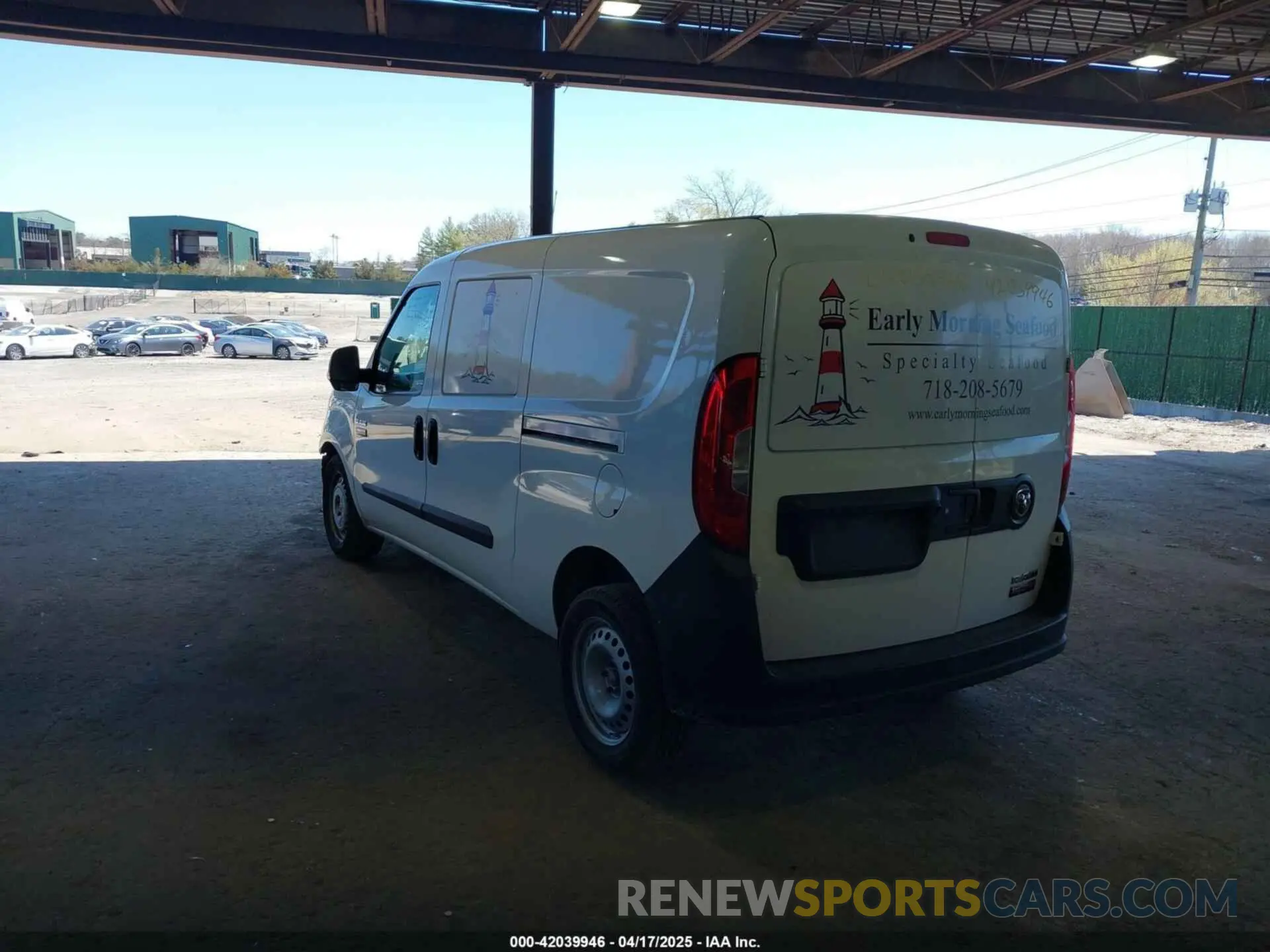 3 Фотография поврежденного автомобиля ZFBHRFAB1M6T92441 RAM PROMASTER CITY 2021