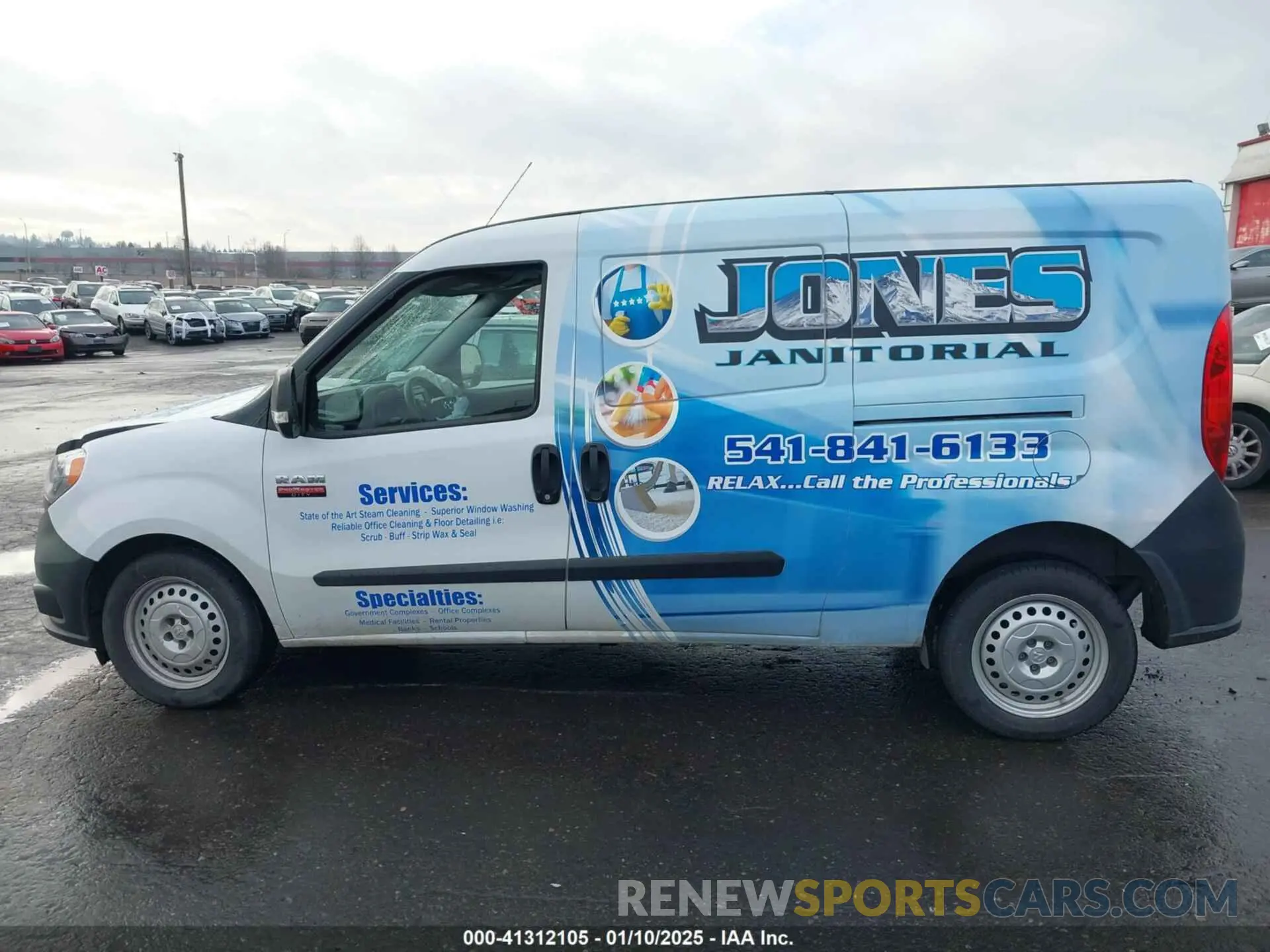 14 Фотография поврежденного автомобиля ZFBHRFAB2M6T43801 RAM PROMASTER CITY 2021
