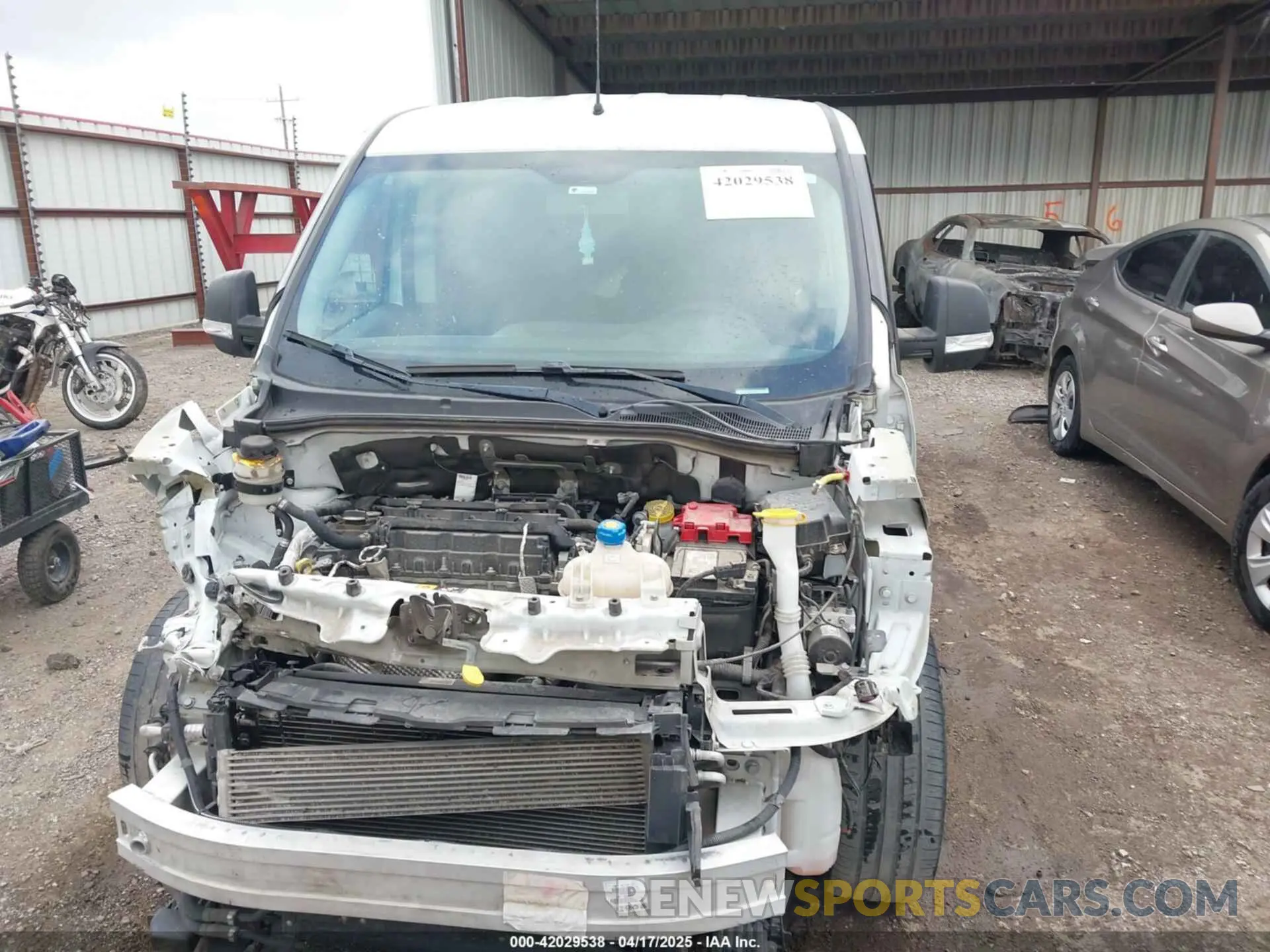 13 Photograph of a damaged car ZFBHRFAB3M6U42126 RAM PROMASTER CITY 2021
