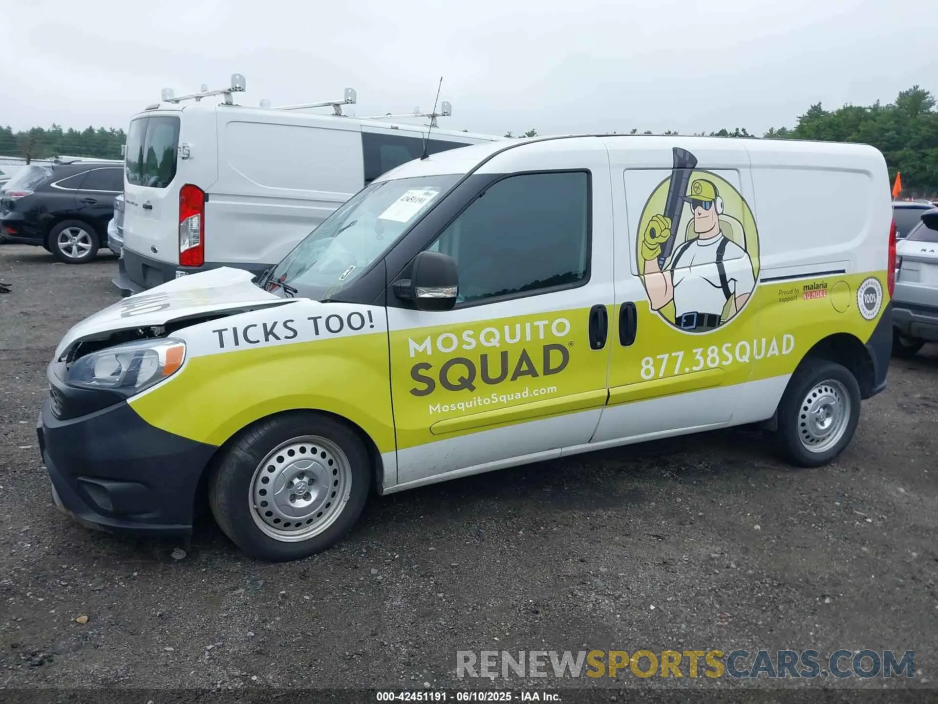 14 Photograph of a damaged car ZFBHRFAB4M6T91557 RAM PROMASTER CITY 2021