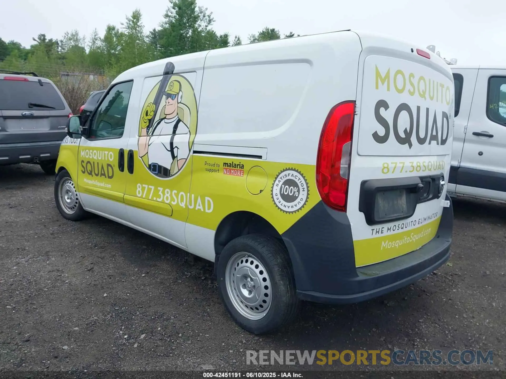 3 Photograph of a damaged car ZFBHRFAB4M6T91557 RAM PROMASTER CITY 2021
