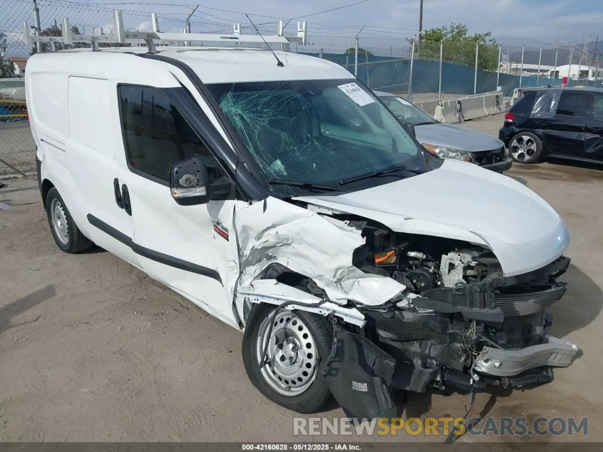 1 Photograph of a damaged car ZFBHRFAB4M6U29434 RAM PROMASTER CITY 2021