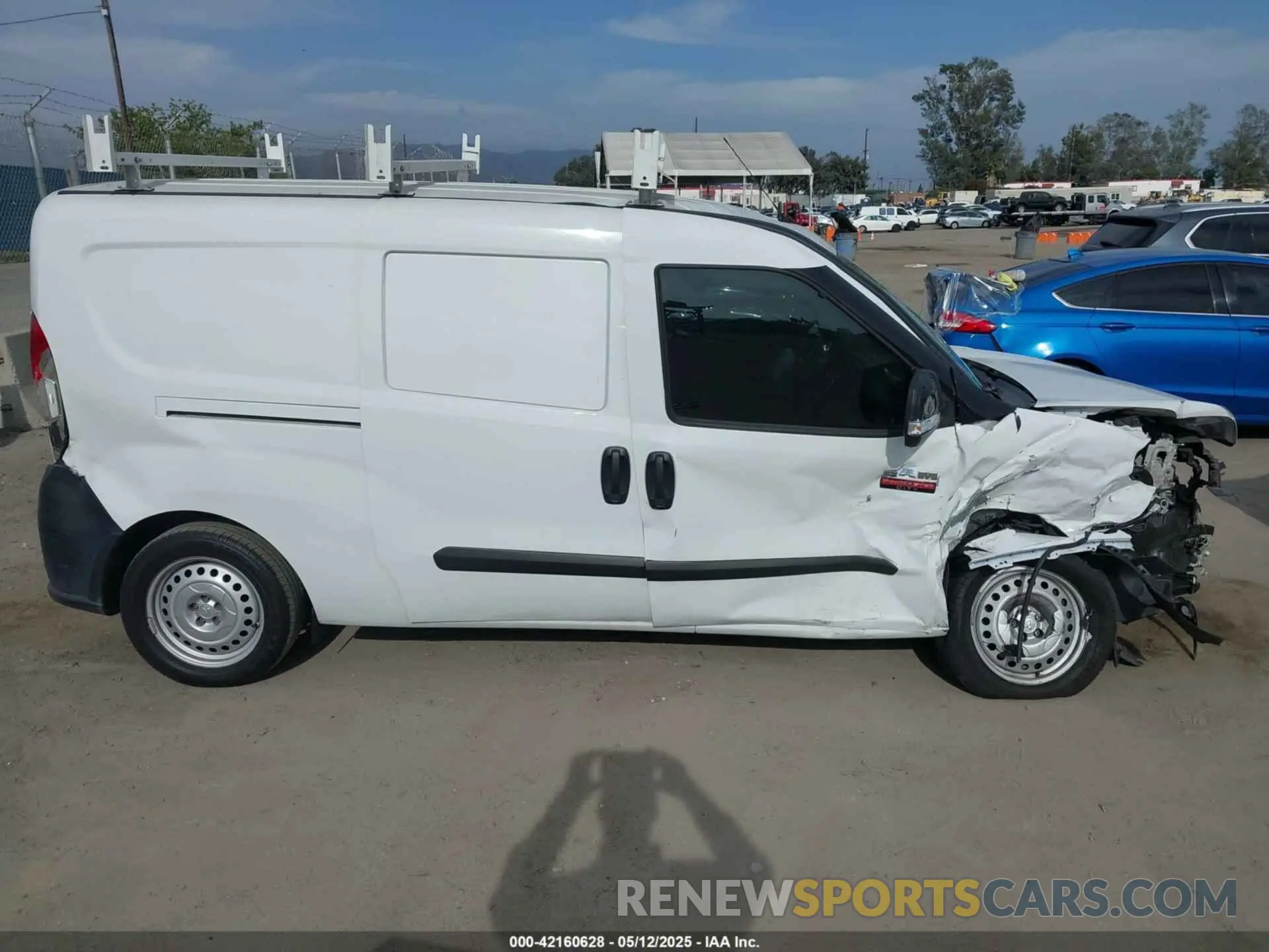 14 Photograph of a damaged car ZFBHRFAB4M6U29434 RAM PROMASTER CITY 2021