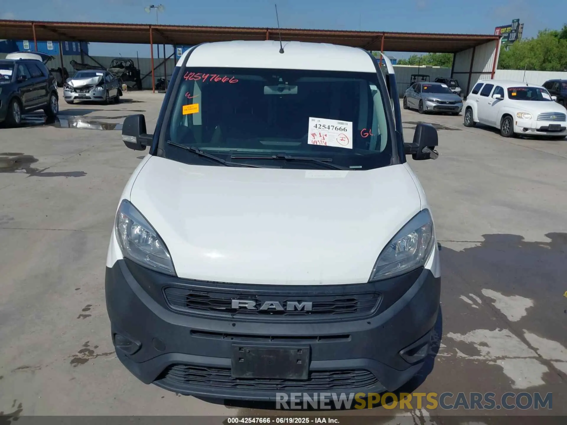 12 Photograph of a damaged car ZFBHRFAB5M6U20466 RAM PROMASTER CITY 2021