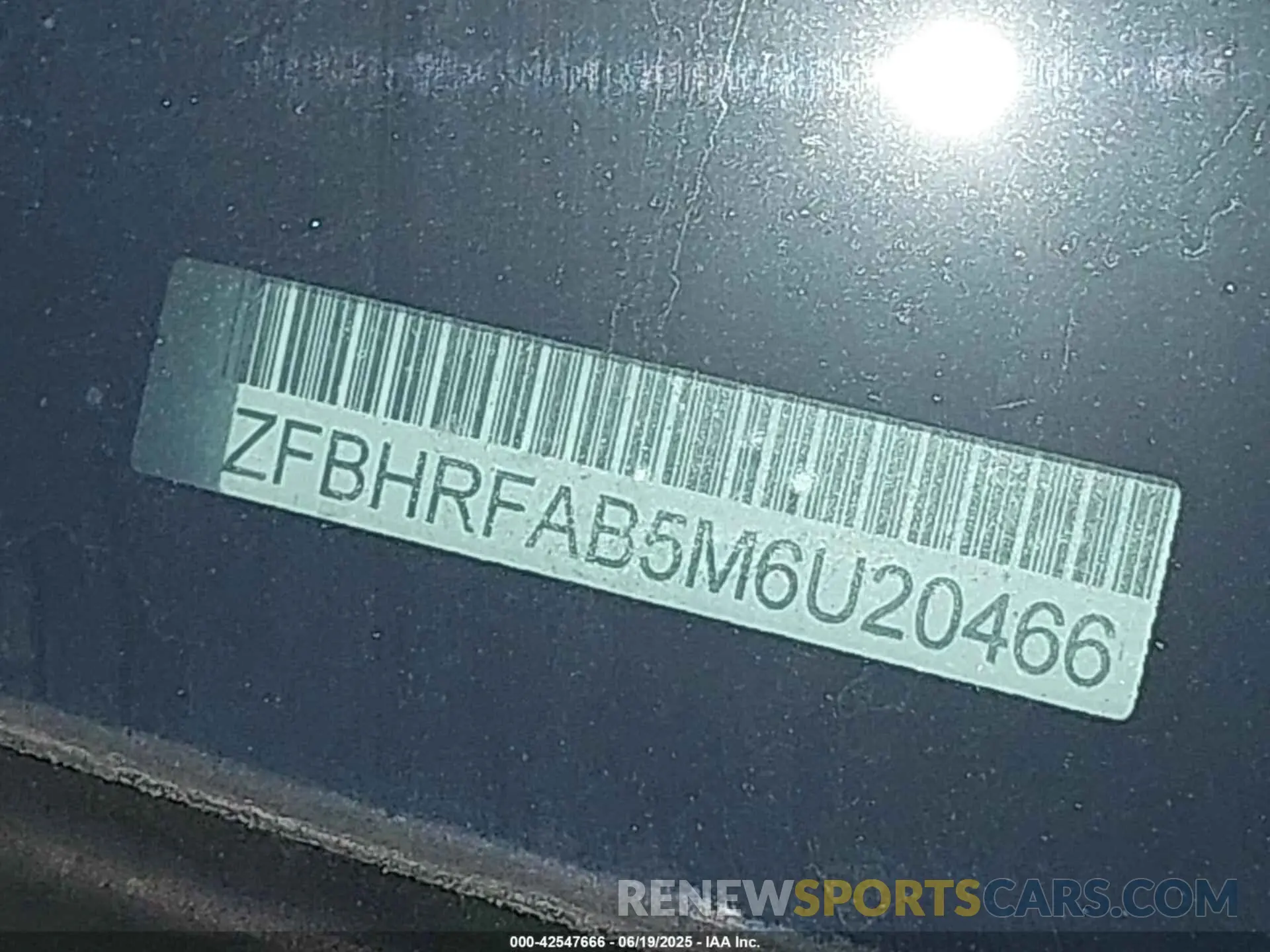 17 Photograph of a damaged car ZFBHRFAB5M6U20466 RAM PROMASTER CITY 2021
