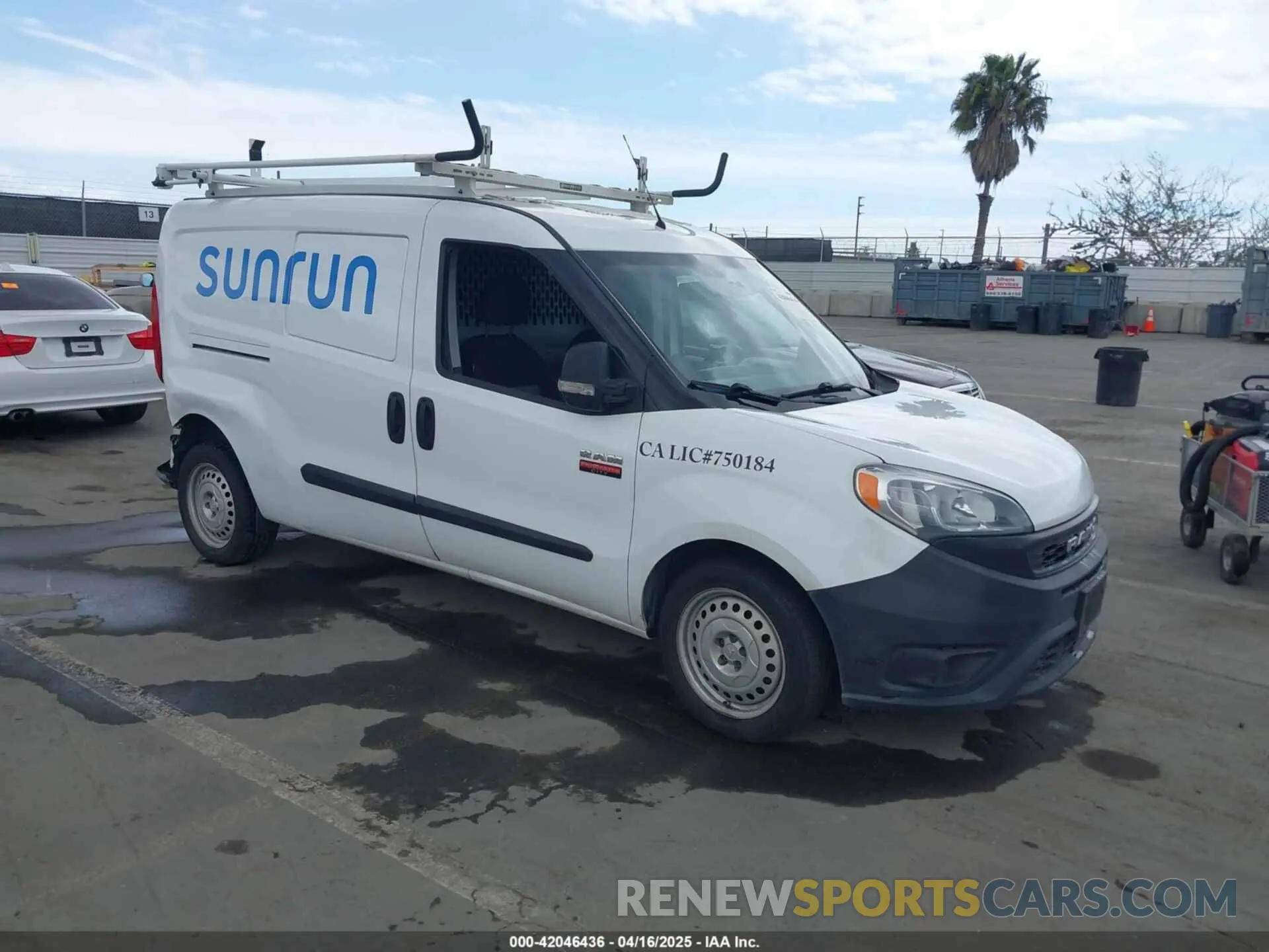 1 Photograph of a damaged car ZFBHRFAB5M6U55069 RAM PROMASTER CITY 2021