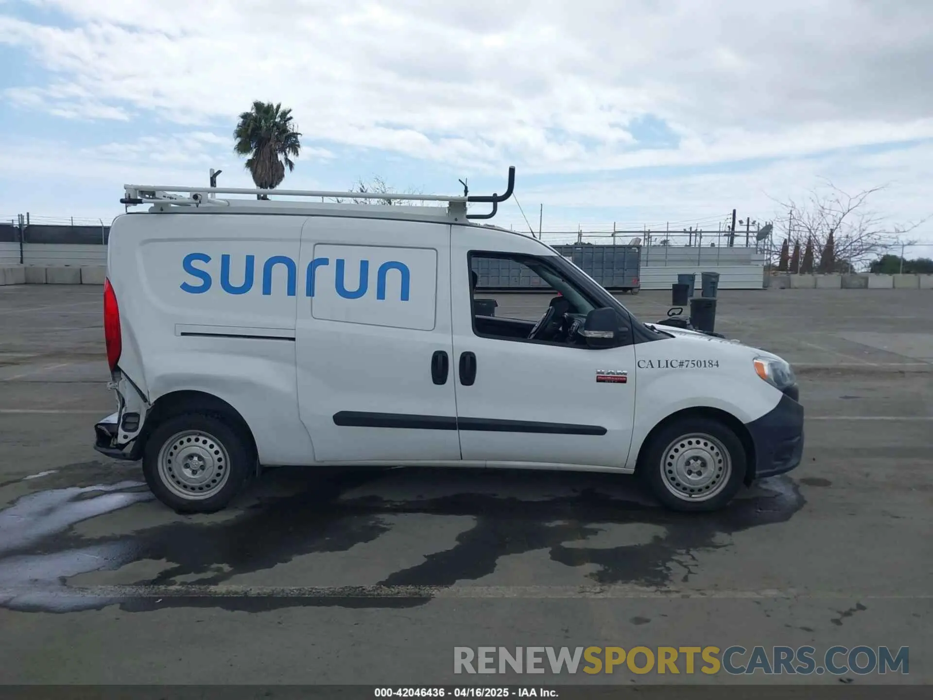 13 Photograph of a damaged car ZFBHRFAB5M6U55069 RAM PROMASTER CITY 2021