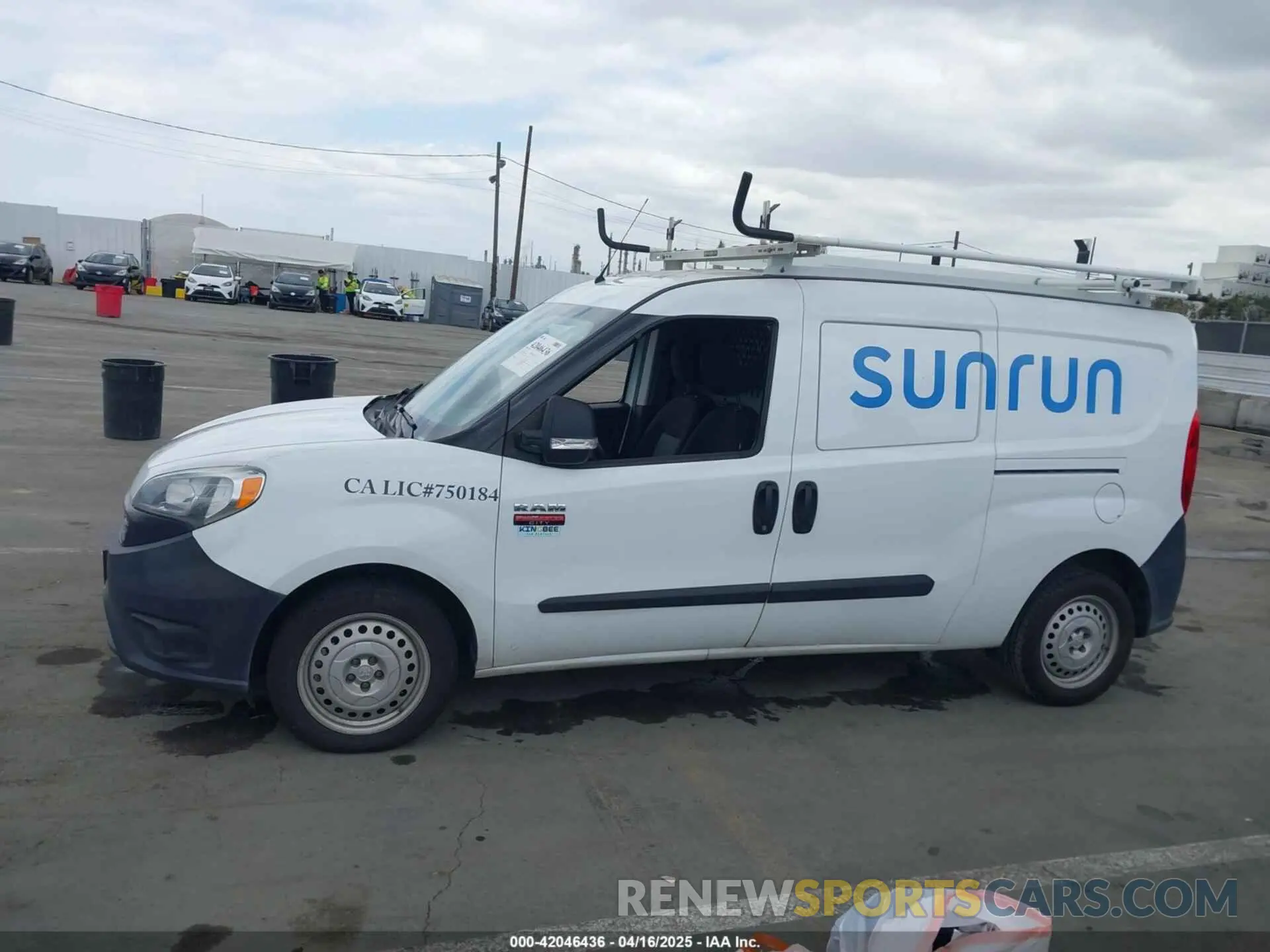 14 Photograph of a damaged car ZFBHRFAB5M6U55069 RAM PROMASTER CITY 2021