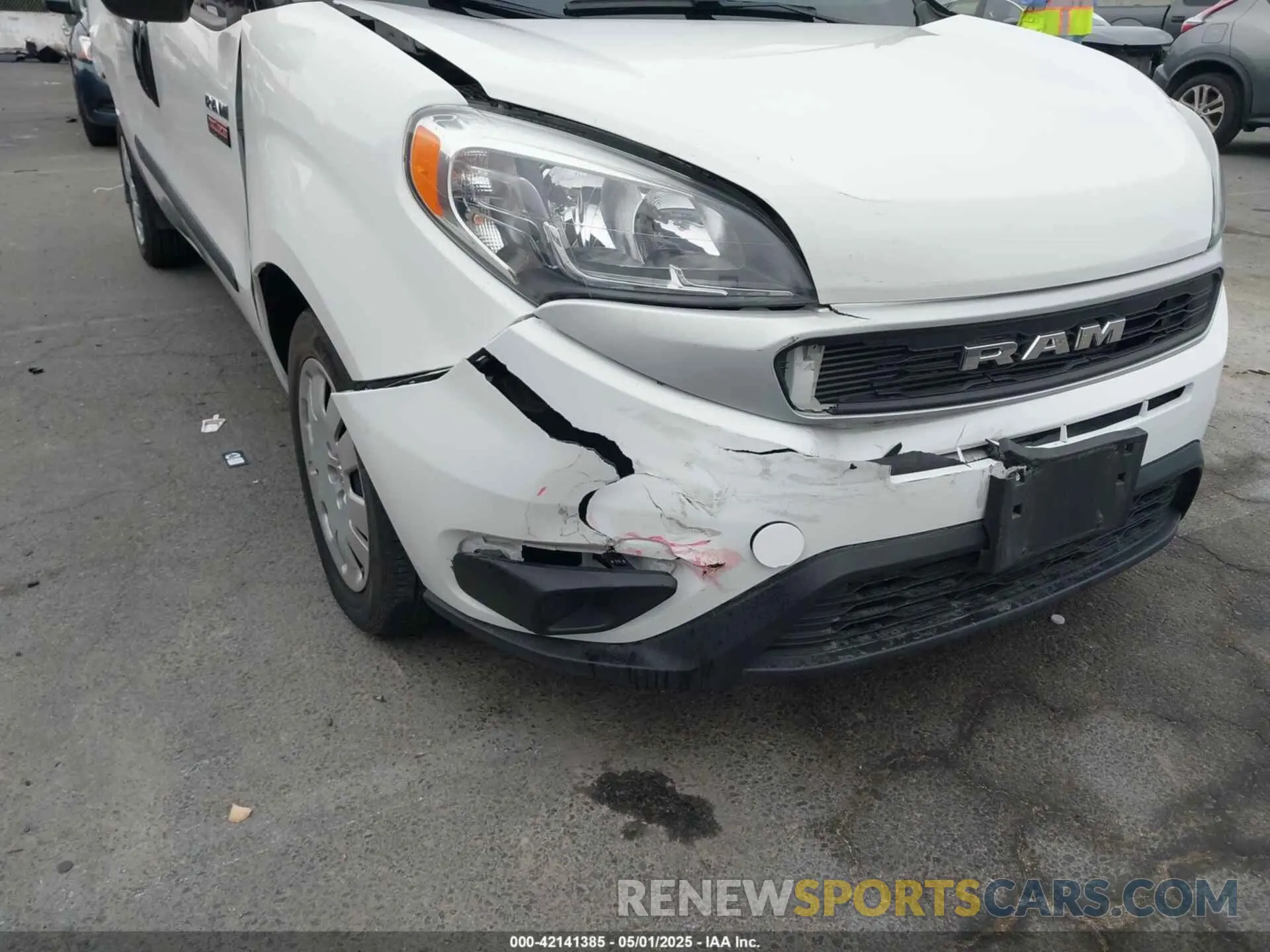 6 Photograph of a damaged car ZFBHRFBB0M6T89478 RAM PROMASTER CITY 2021