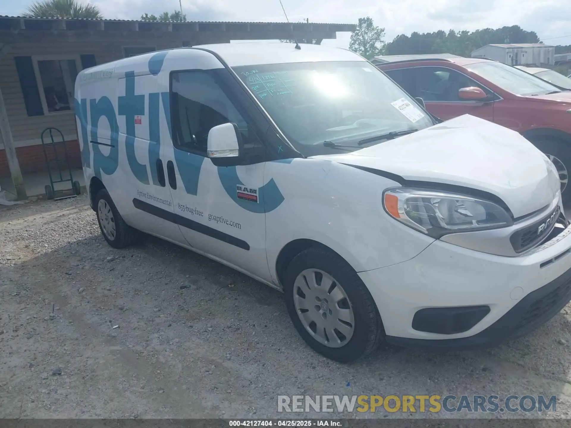1 Photograph of a damaged car ZFBHRFBB7M6U09449 RAM PROMASTER CITY 2021