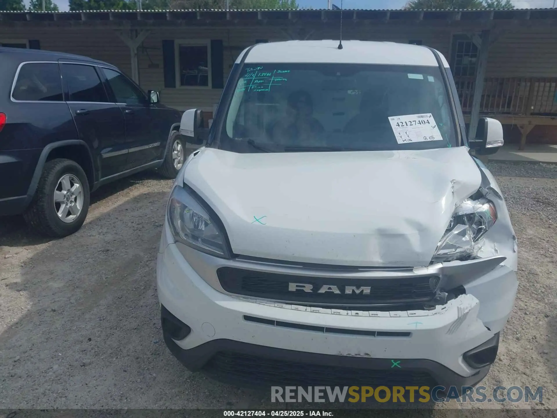 12 Photograph of a damaged car ZFBHRFBB7M6U09449 RAM PROMASTER CITY 2021