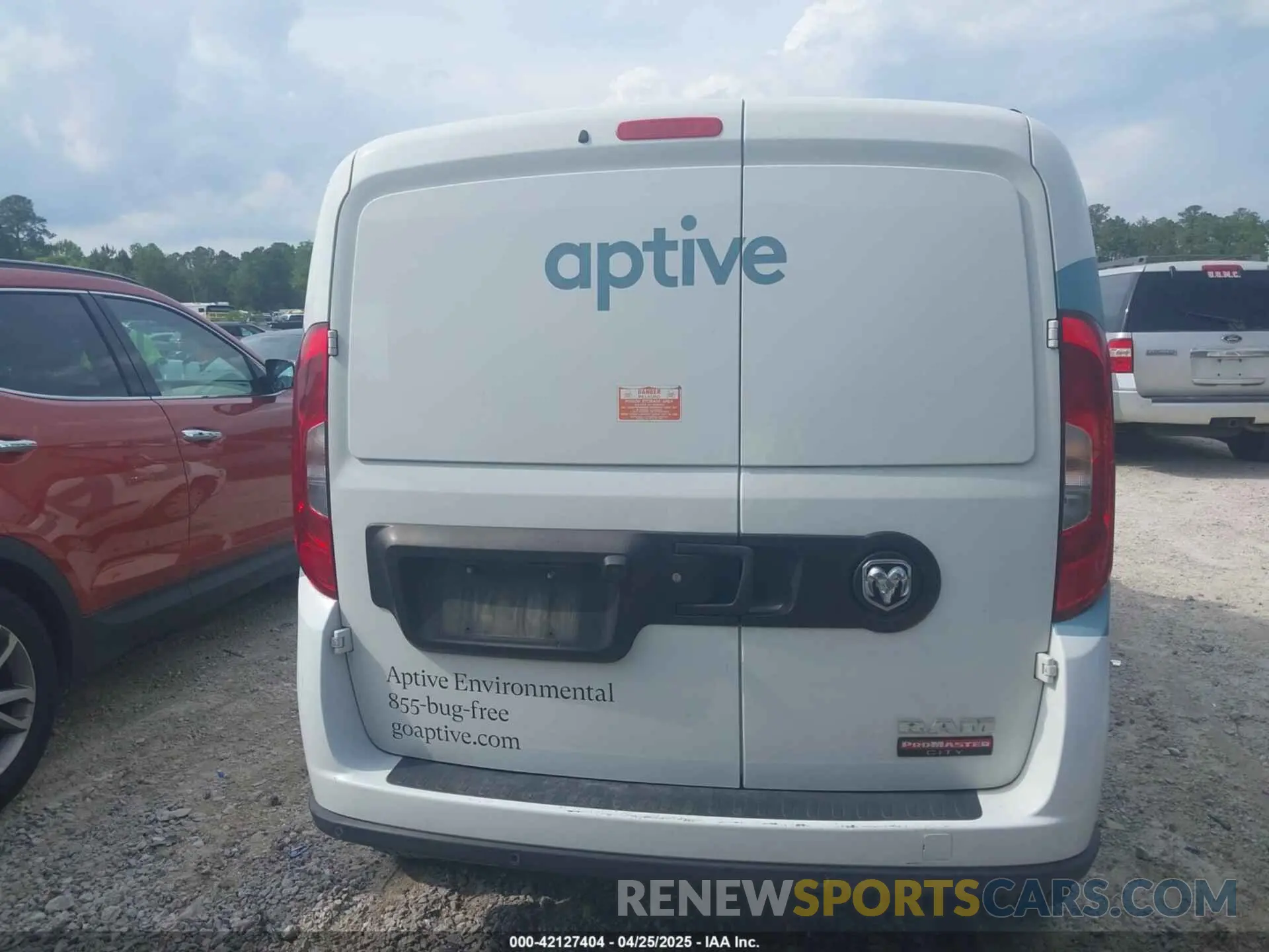 16 Photograph of a damaged car ZFBHRFBB7M6U09449 RAM PROMASTER CITY 2021
