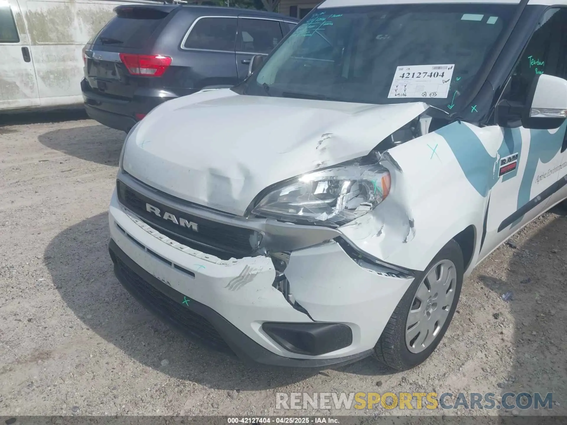 6 Photograph of a damaged car ZFBHRFBB7M6U09449 RAM PROMASTER CITY 2021