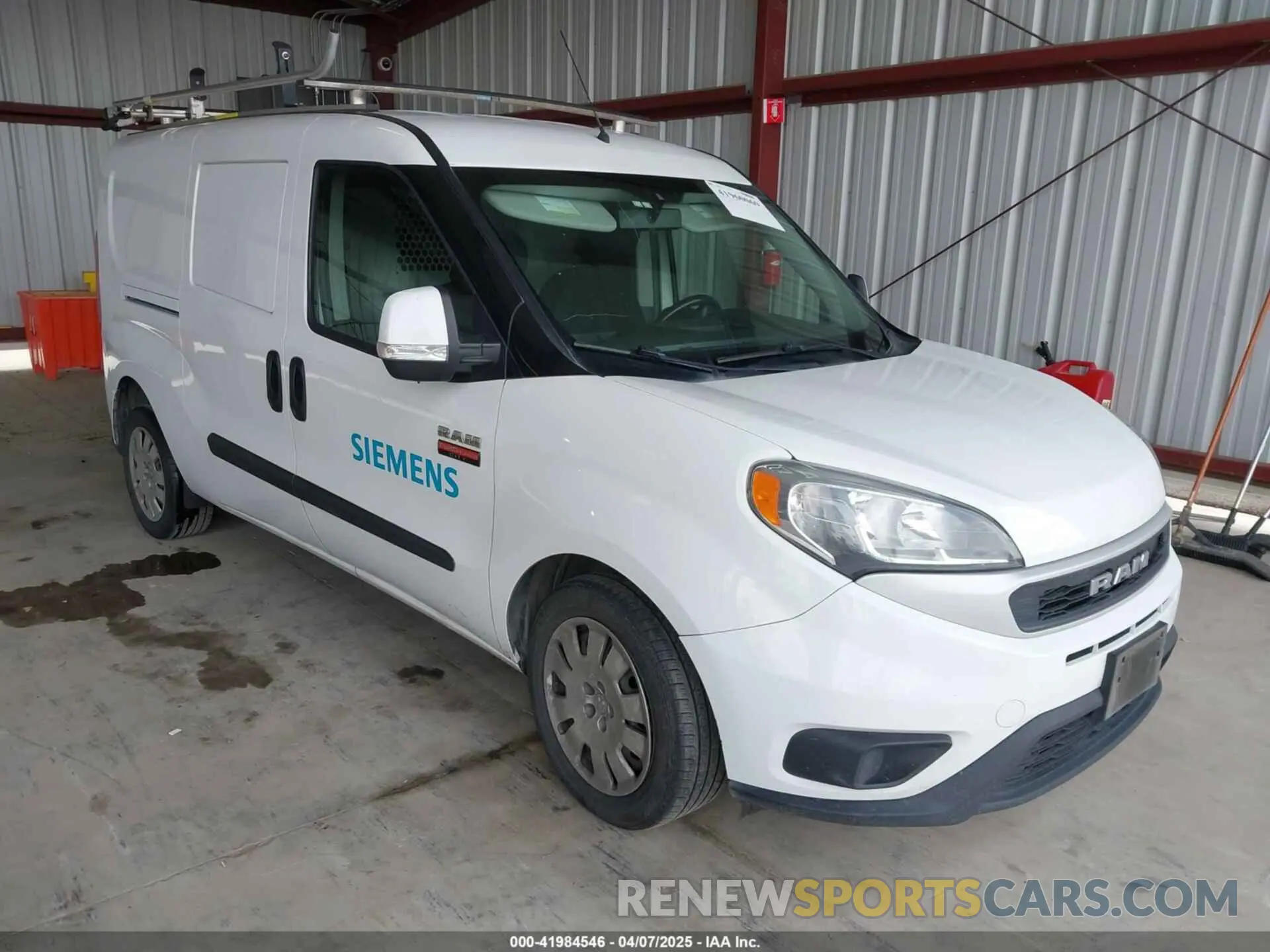 1 Фотография поврежденного автомобиля ZFBHRFBBXM6U21983 RAM PROMASTER CITY 2021