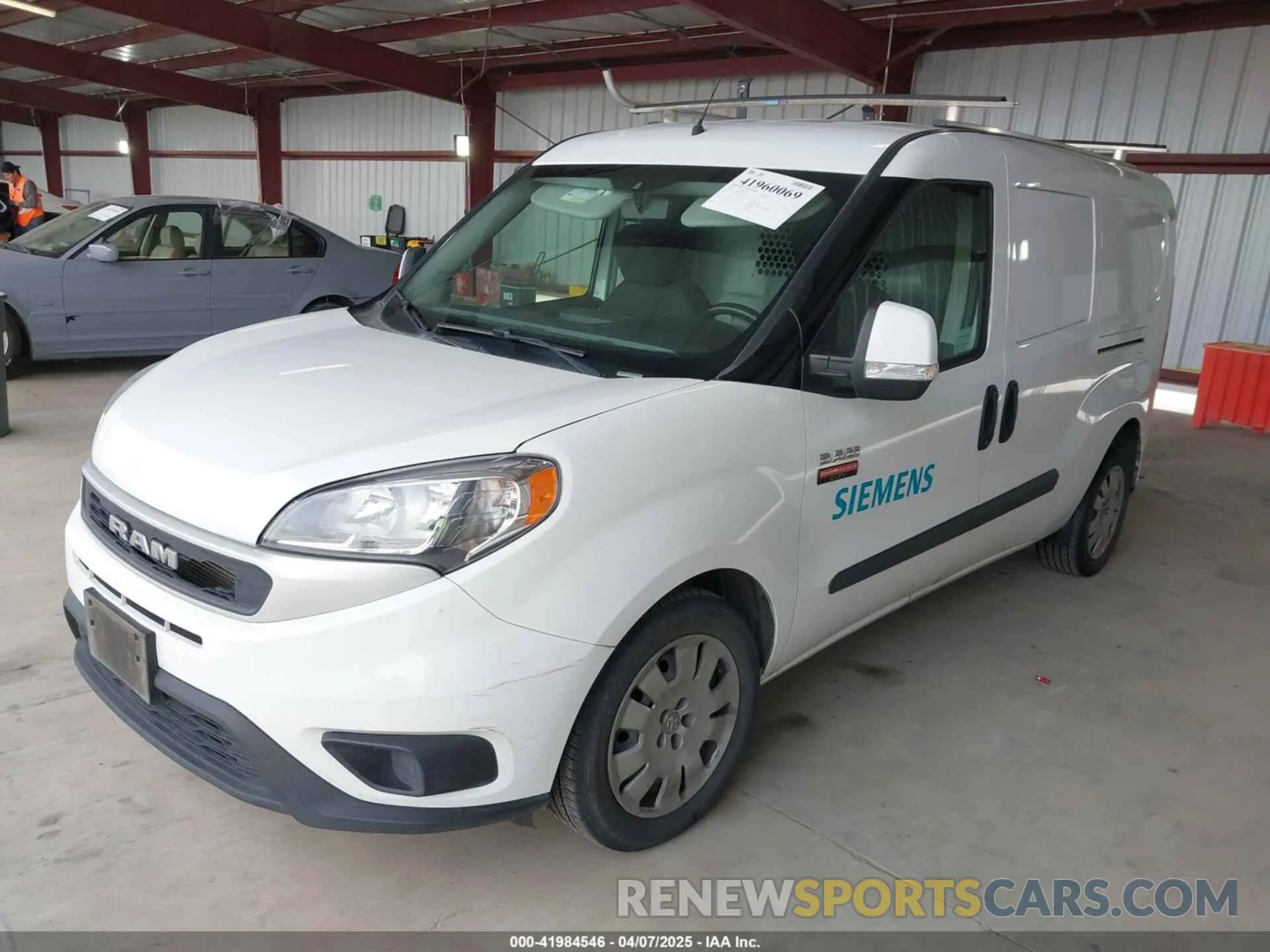 2 Фотография поврежденного автомобиля ZFBHRFBBXM6U21983 RAM PROMASTER CITY 2021