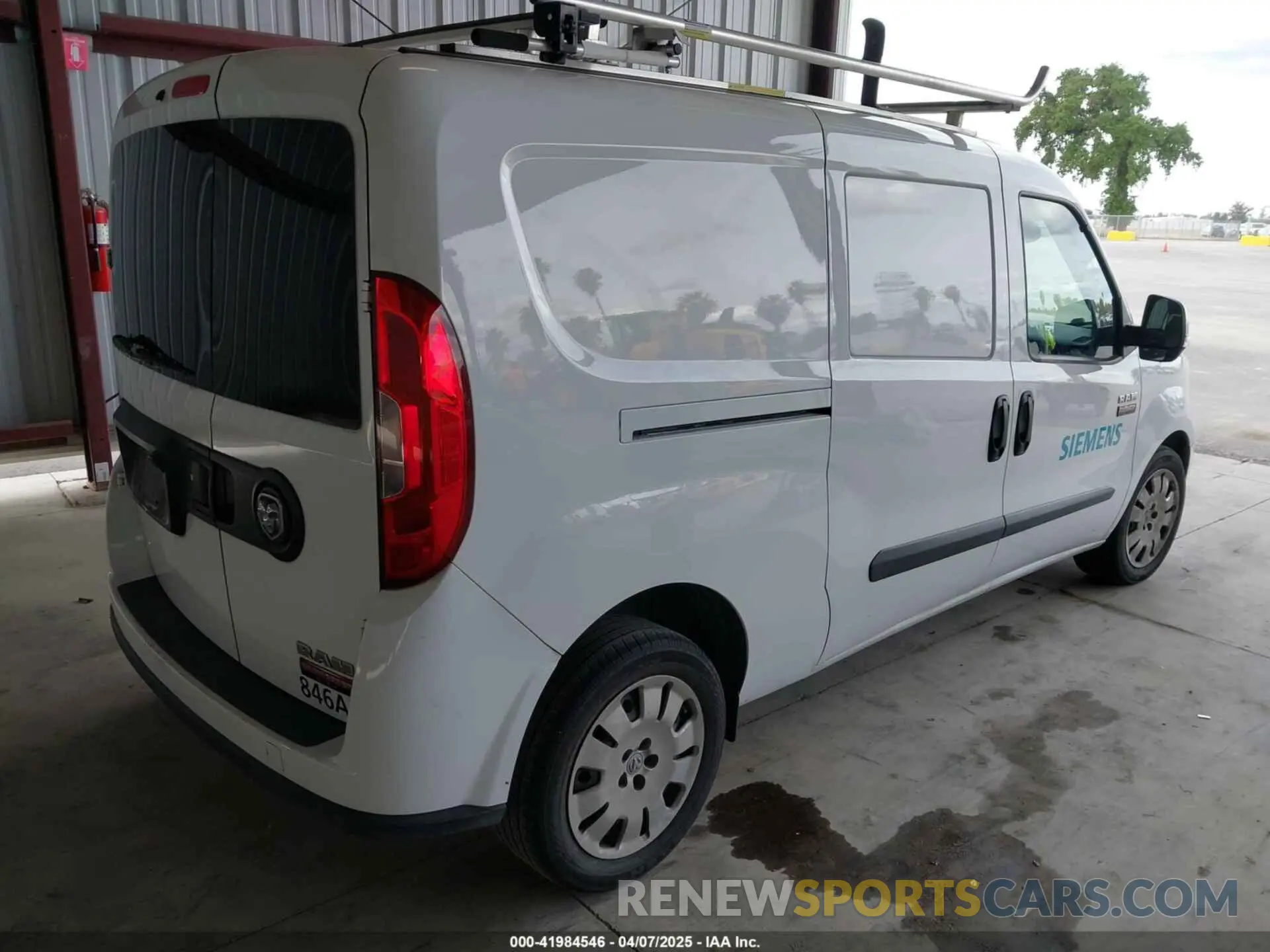 4 Фотография поврежденного автомобиля ZFBHRFBBXM6U21983 RAM PROMASTER CITY 2021