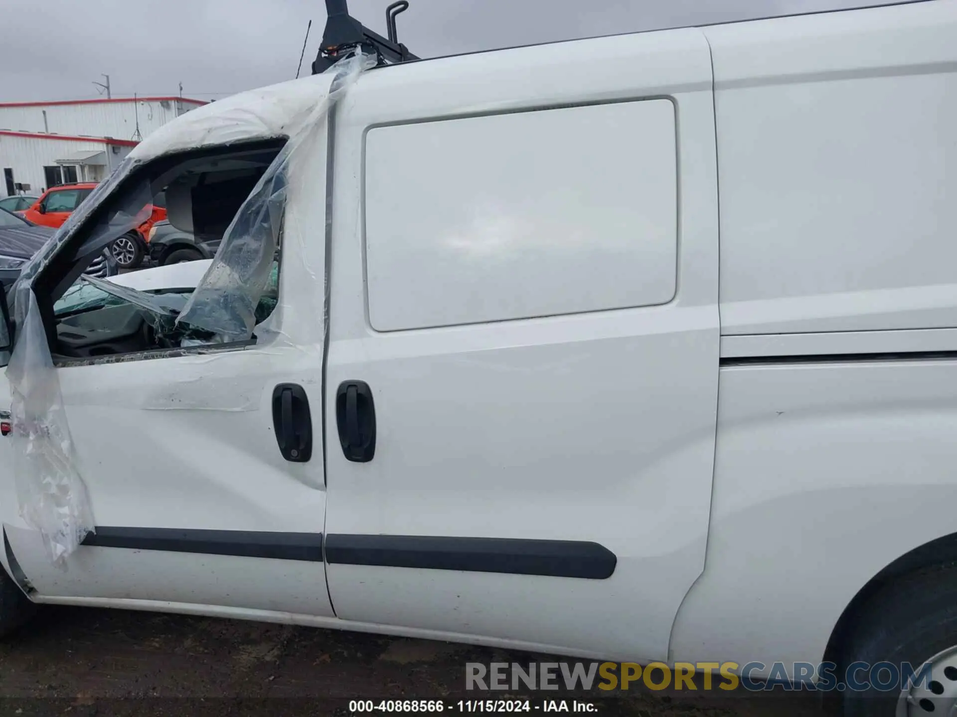14 Photograph of a damaged car ZFB636VP4N6W08900 RAM PROMASTER CITY 2022