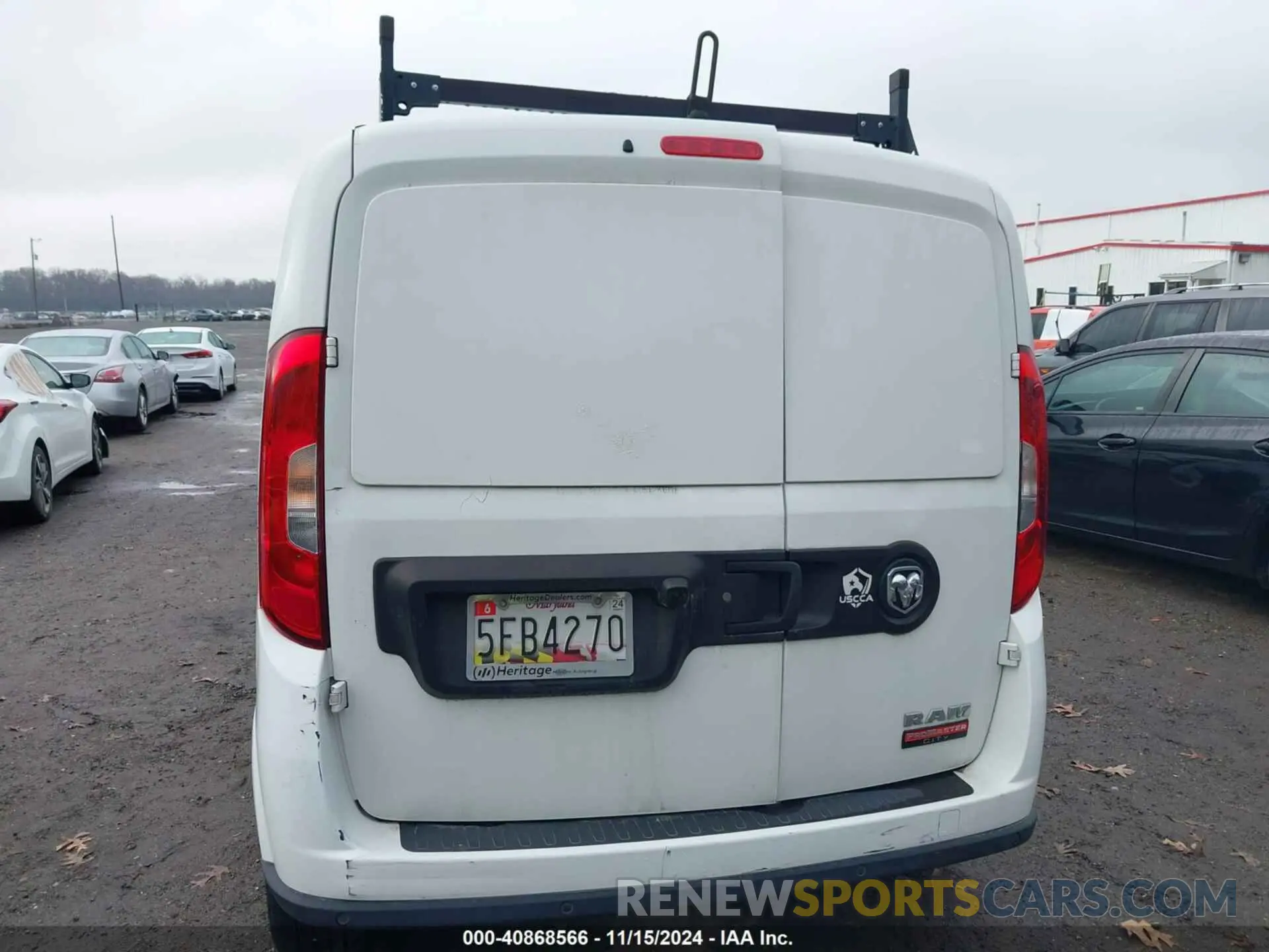 16 Photograph of a damaged car ZFB636VP4N6W08900 RAM PROMASTER CITY 2022