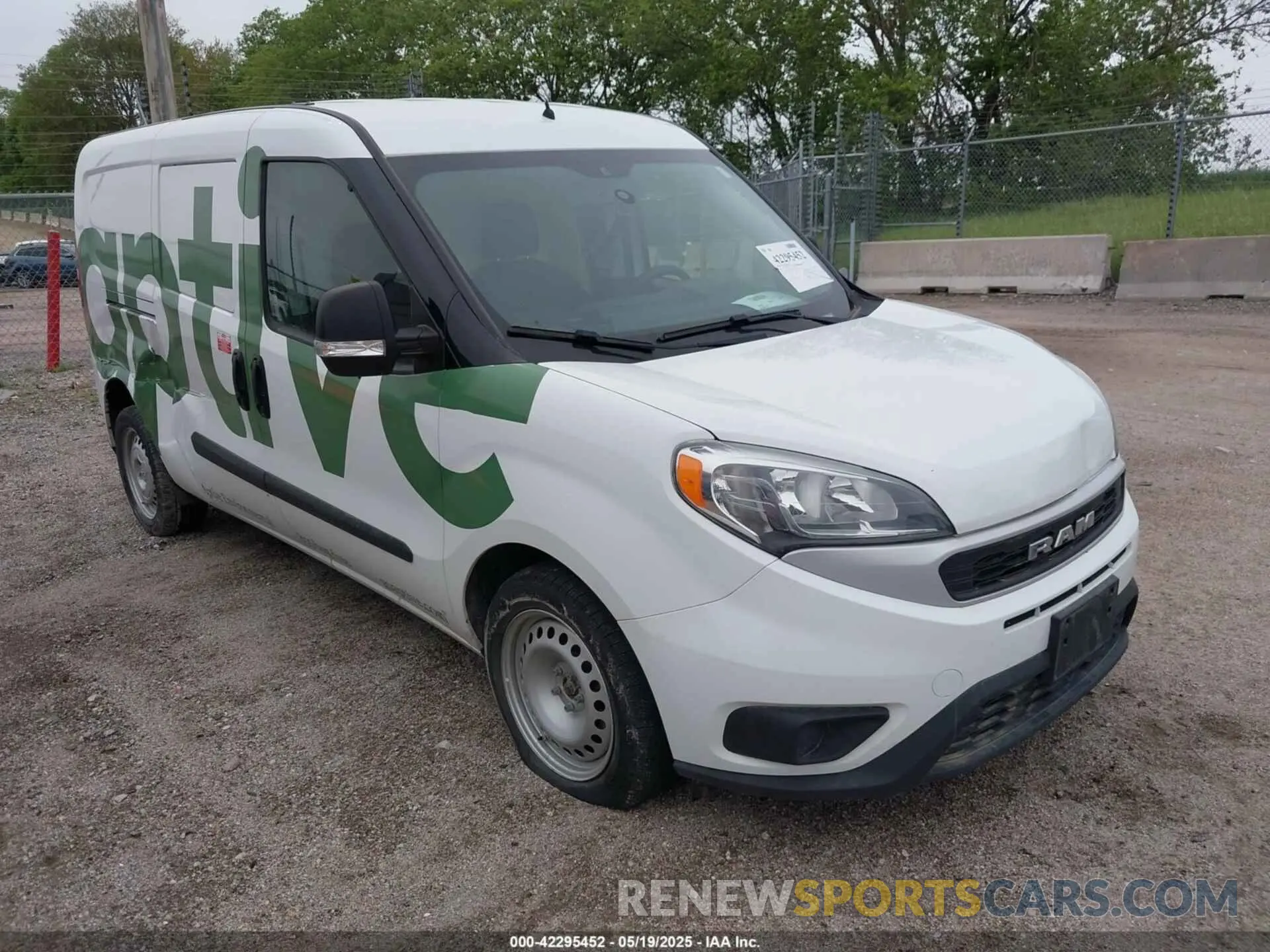 1 Photograph of a damaged car ZFB636VP9N6V97974 RAM PROMASTER CITY 2022