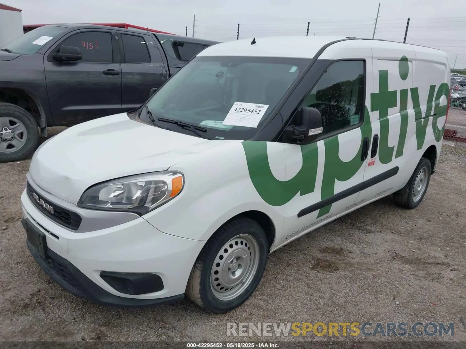 2 Photograph of a damaged car ZFB636VP9N6V97974 RAM PROMASTER CITY 2022