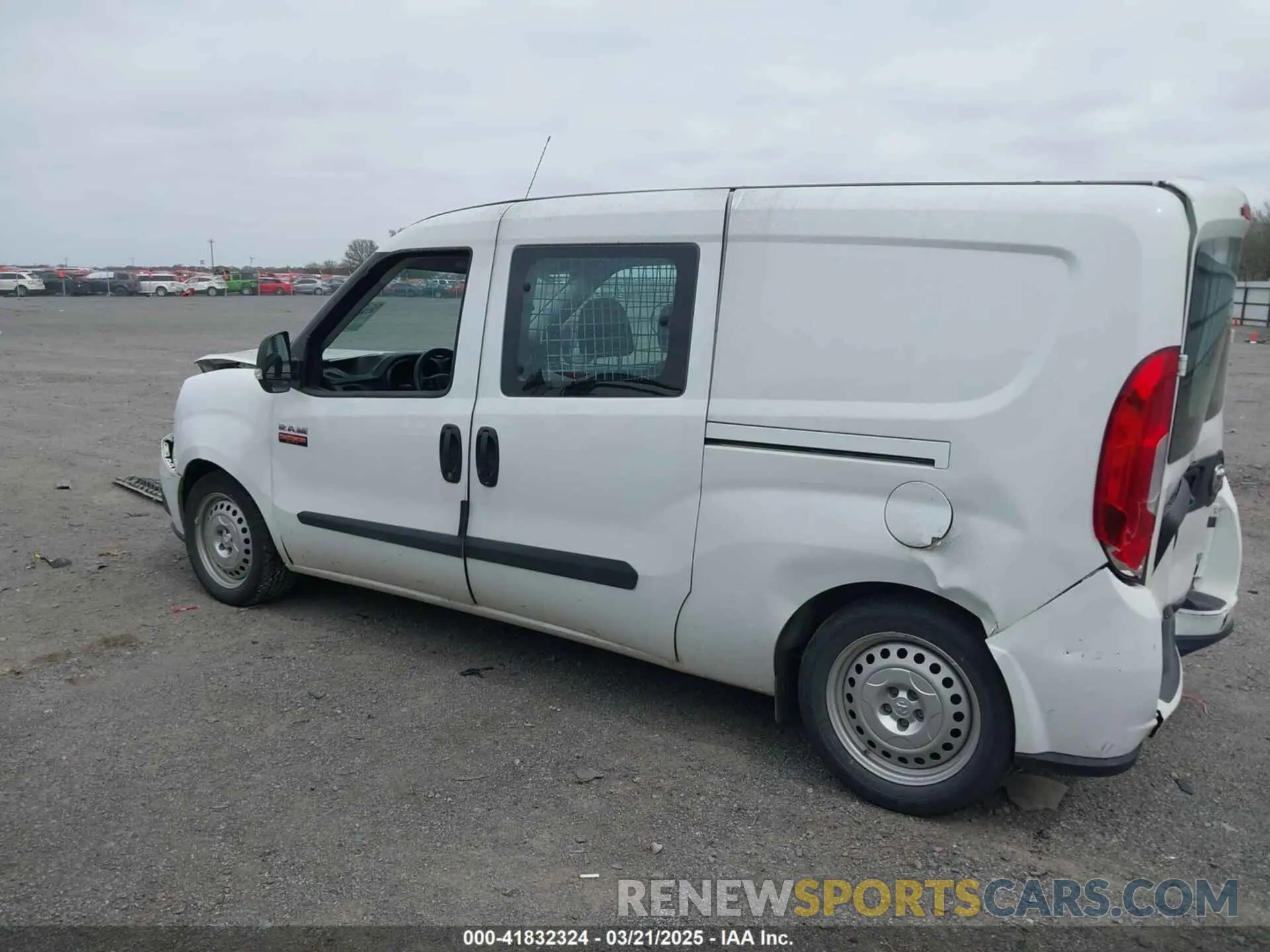 14 Photograph of a damaged car ZFBHRFAB2N6W55828 RAM PROMASTER CITY 2022
