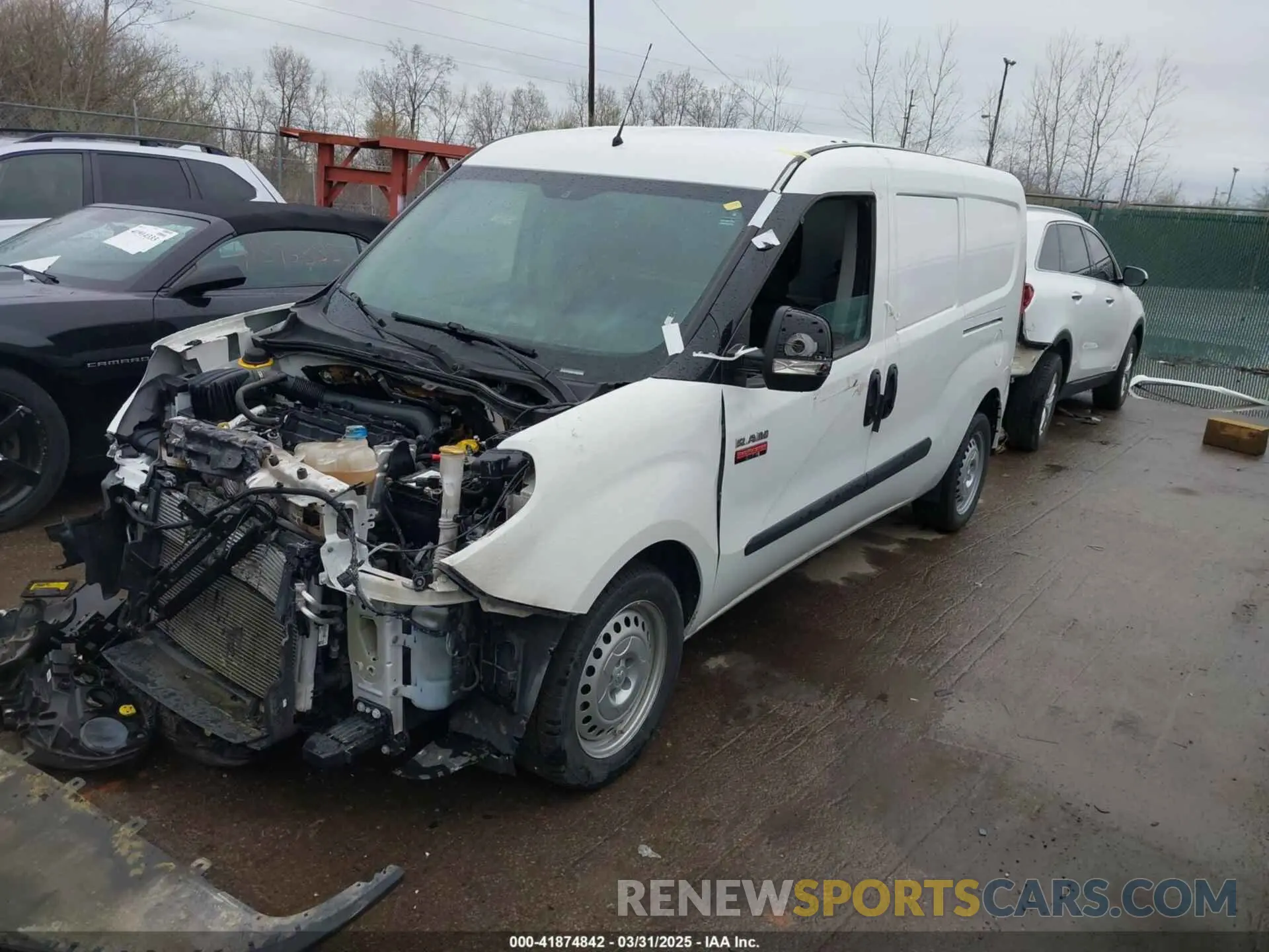 2 Photograph of a damaged car ZFBHRFAB2N6Y57410 RAM PROMASTER CITY 2022