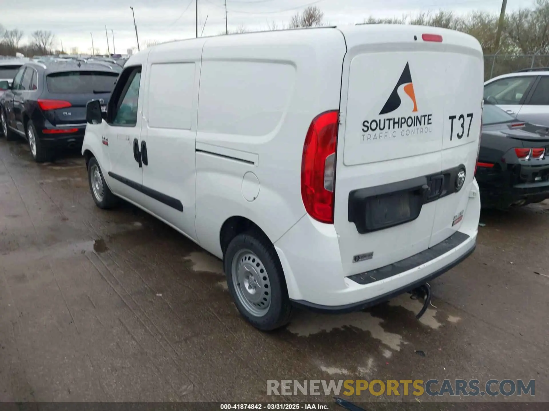 3 Photograph of a damaged car ZFBHRFAB2N6Y57410 RAM PROMASTER CITY 2022