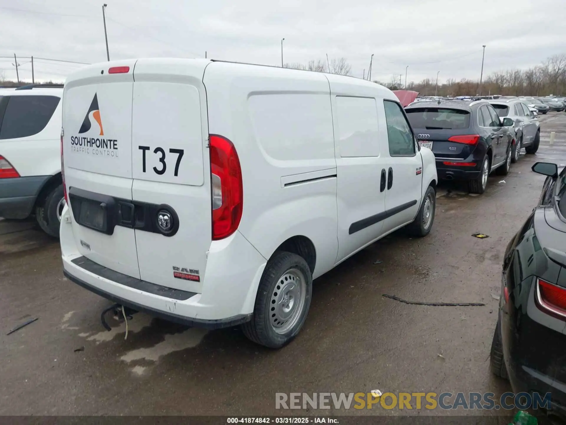 4 Photograph of a damaged car ZFBHRFAB2N6Y57410 RAM PROMASTER CITY 2022