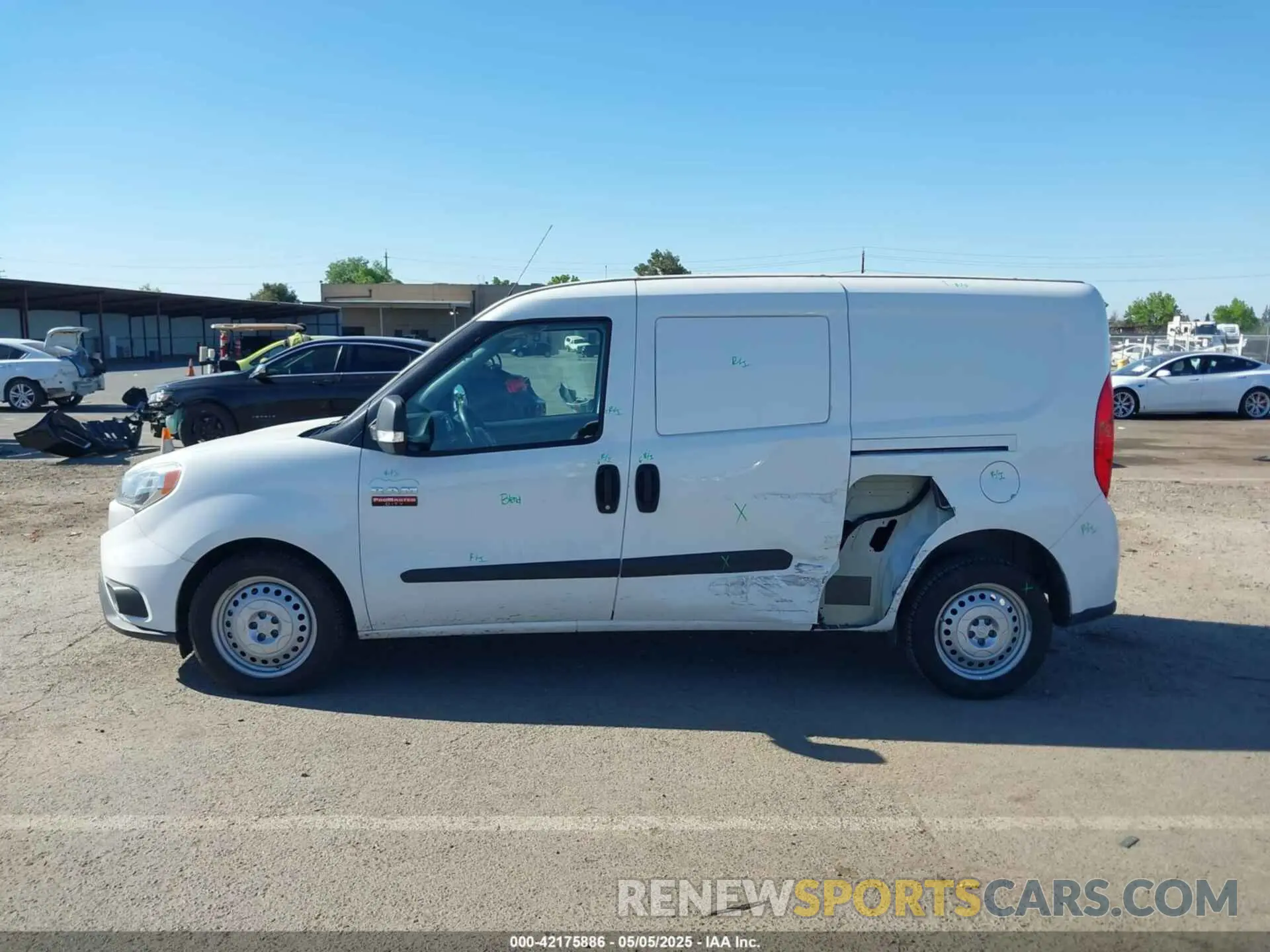 14 Фотография поврежденного автомобиля ZFBHRFAB3N6W35491 RAM PROMASTER CITY 2022