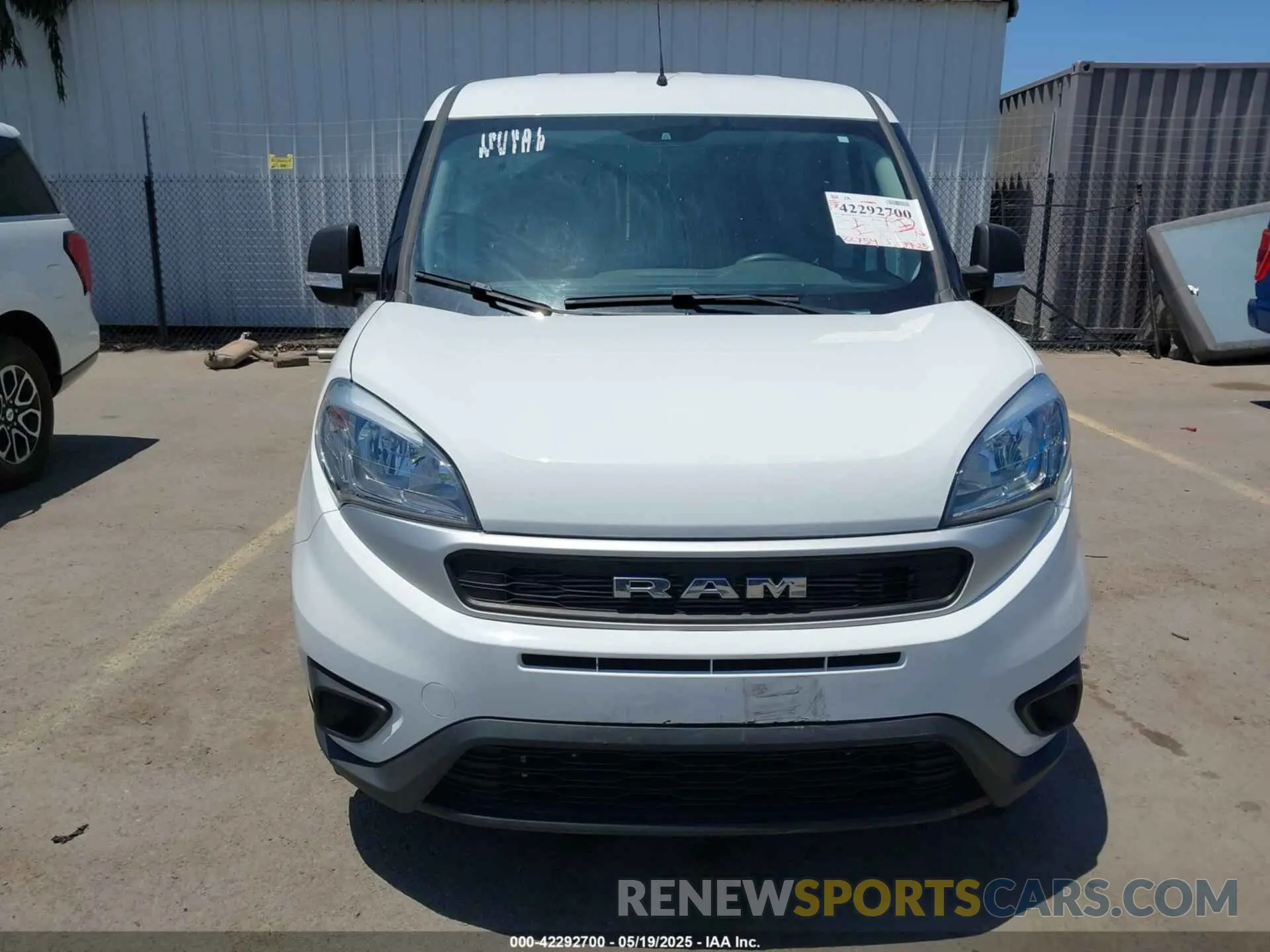 12 Photograph of a damaged car ZFBHRFAB4N6X41299 RAM PROMASTER CITY 2022