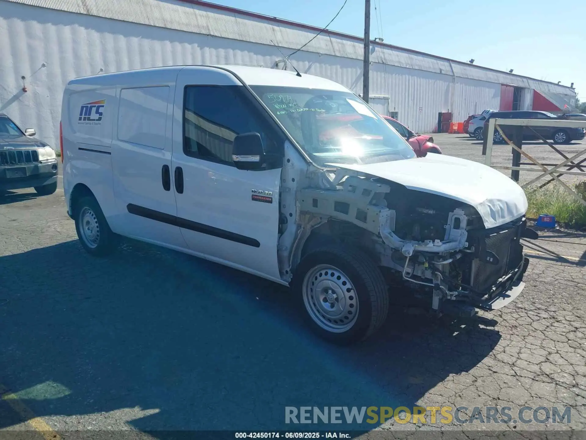 1 Фотография поврежденного автомобиля ZFBHRFAB6N6X28389 RAM PROMASTER CITY 2022