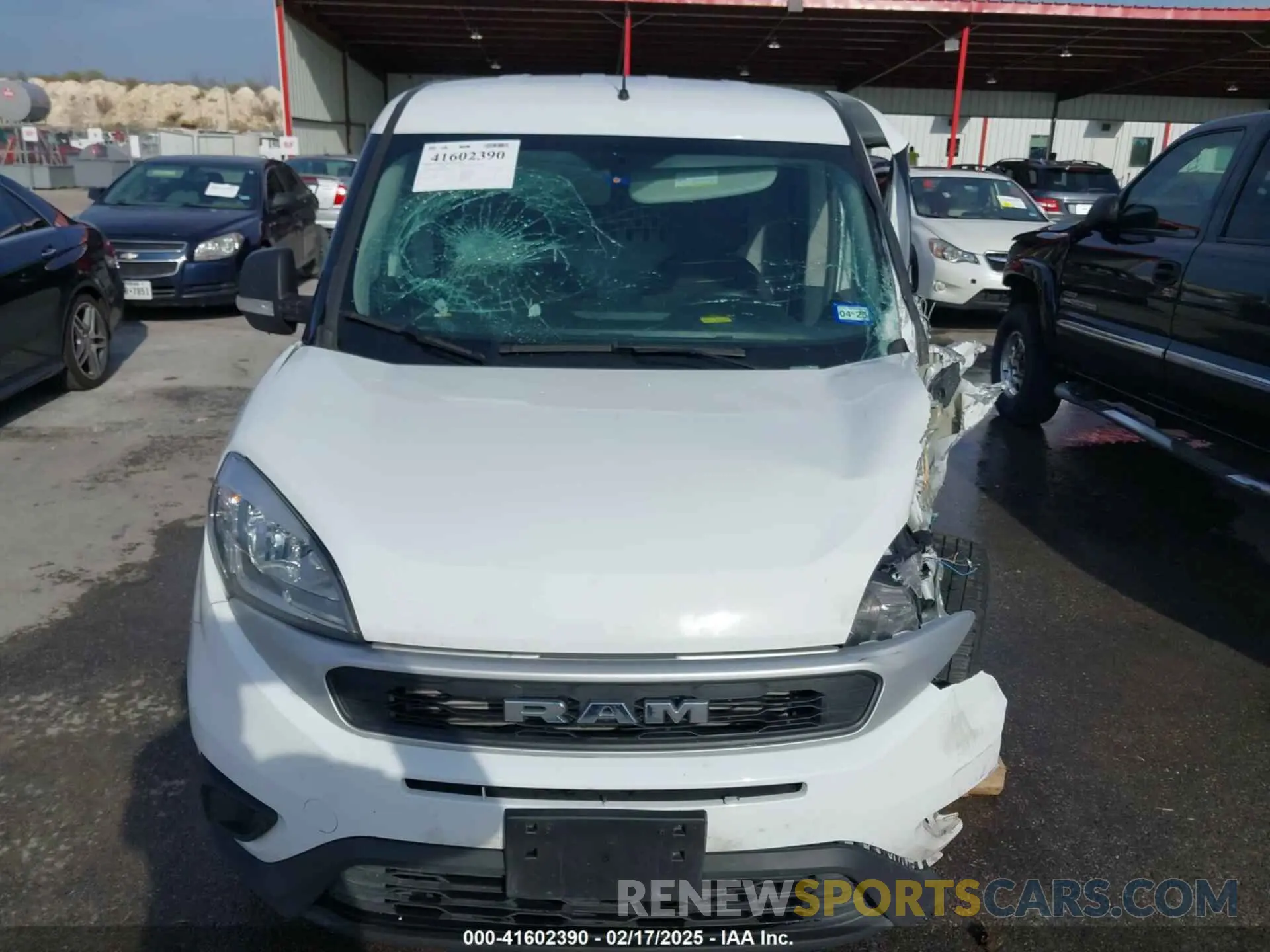 6 Photograph of a damaged car ZFBHRFAB7N6X91288 RAM PROMASTER CITY 2022