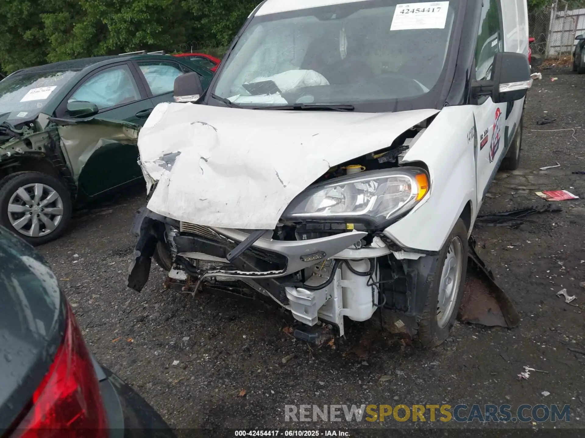 6 Photograph of a damaged car ZFBHRFAB7N6Y64692 RAM PROMASTER CITY 2022