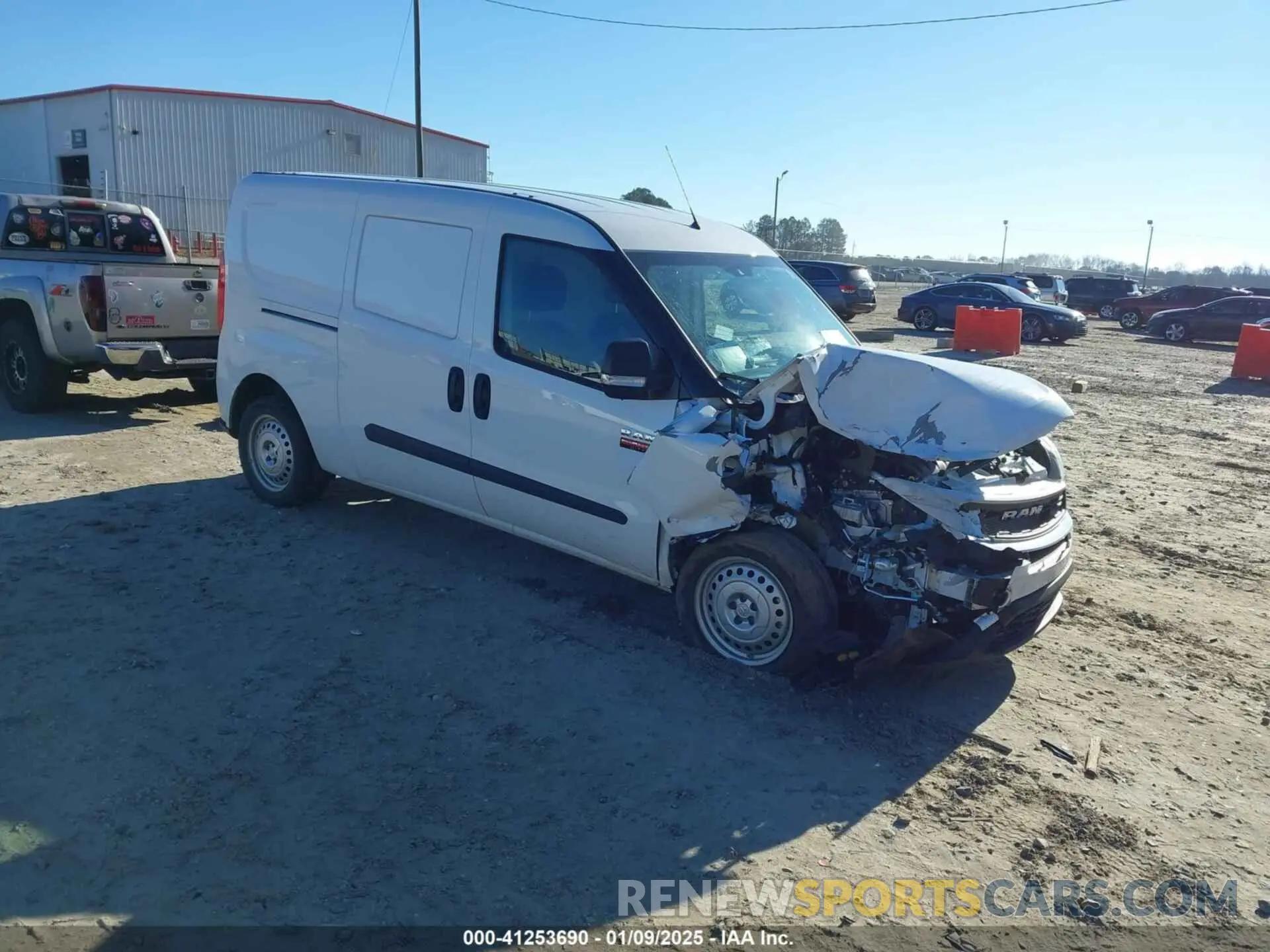 1 Фотография поврежденного автомобиля ZFBHRFAB8N6Y72512 RAM PROMASTER CITY 2022
