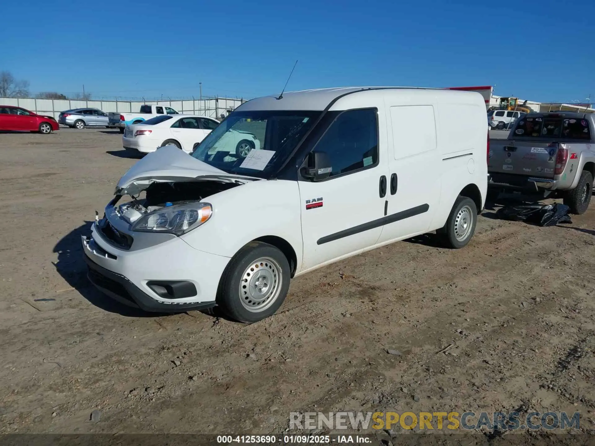 2 Фотография поврежденного автомобиля ZFBHRFAB8N6Y72512 RAM PROMASTER CITY 2022