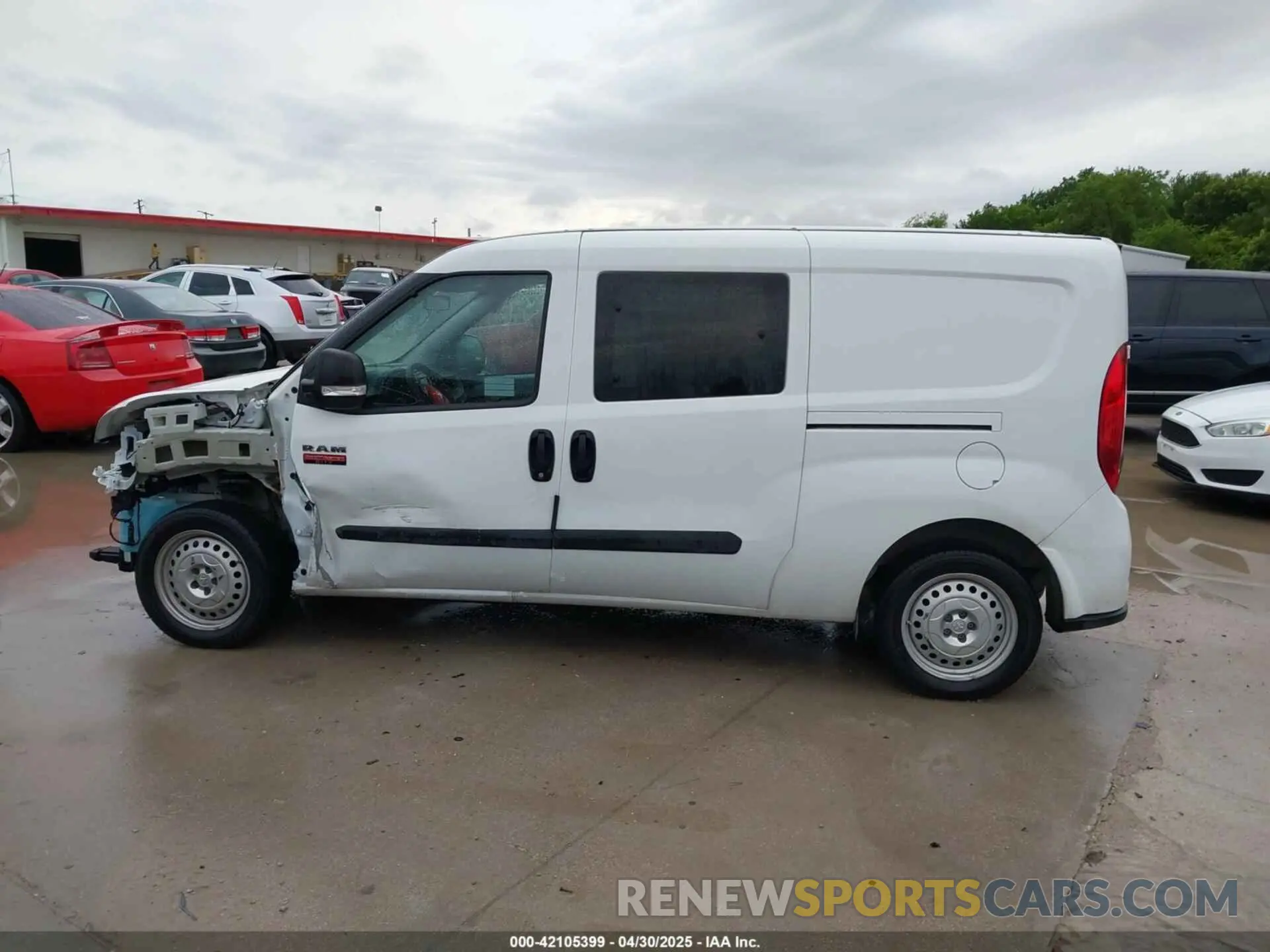 15 Photograph of a damaged car ZFBHRFAB9N6Y61258 RAM PROMASTER CITY 2022