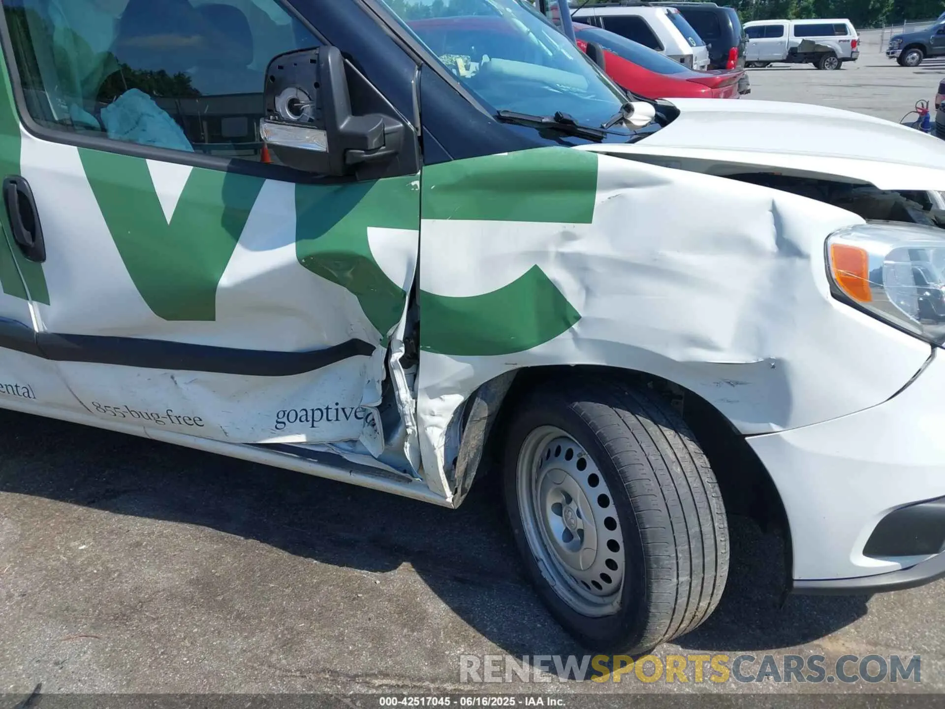 6 Photograph of a damaged car ZFBHRFABXN6W22317 RAM PROMASTER CITY 2022
